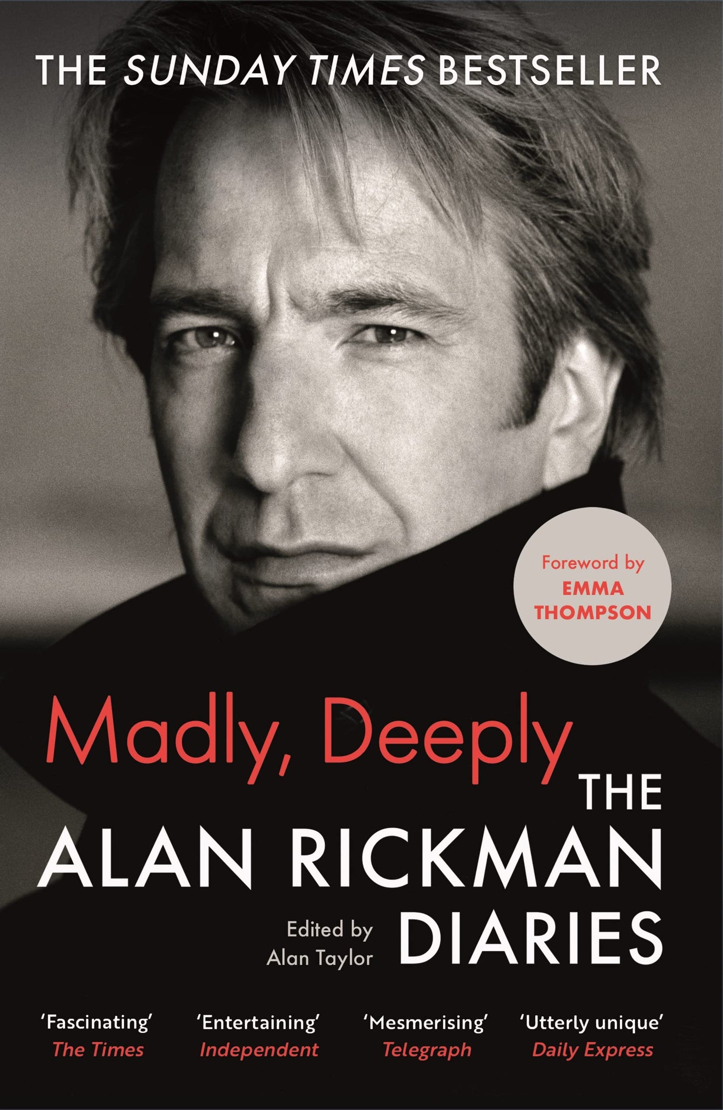 Libro: Madly, Deeply: The Alan Rickman Diaries