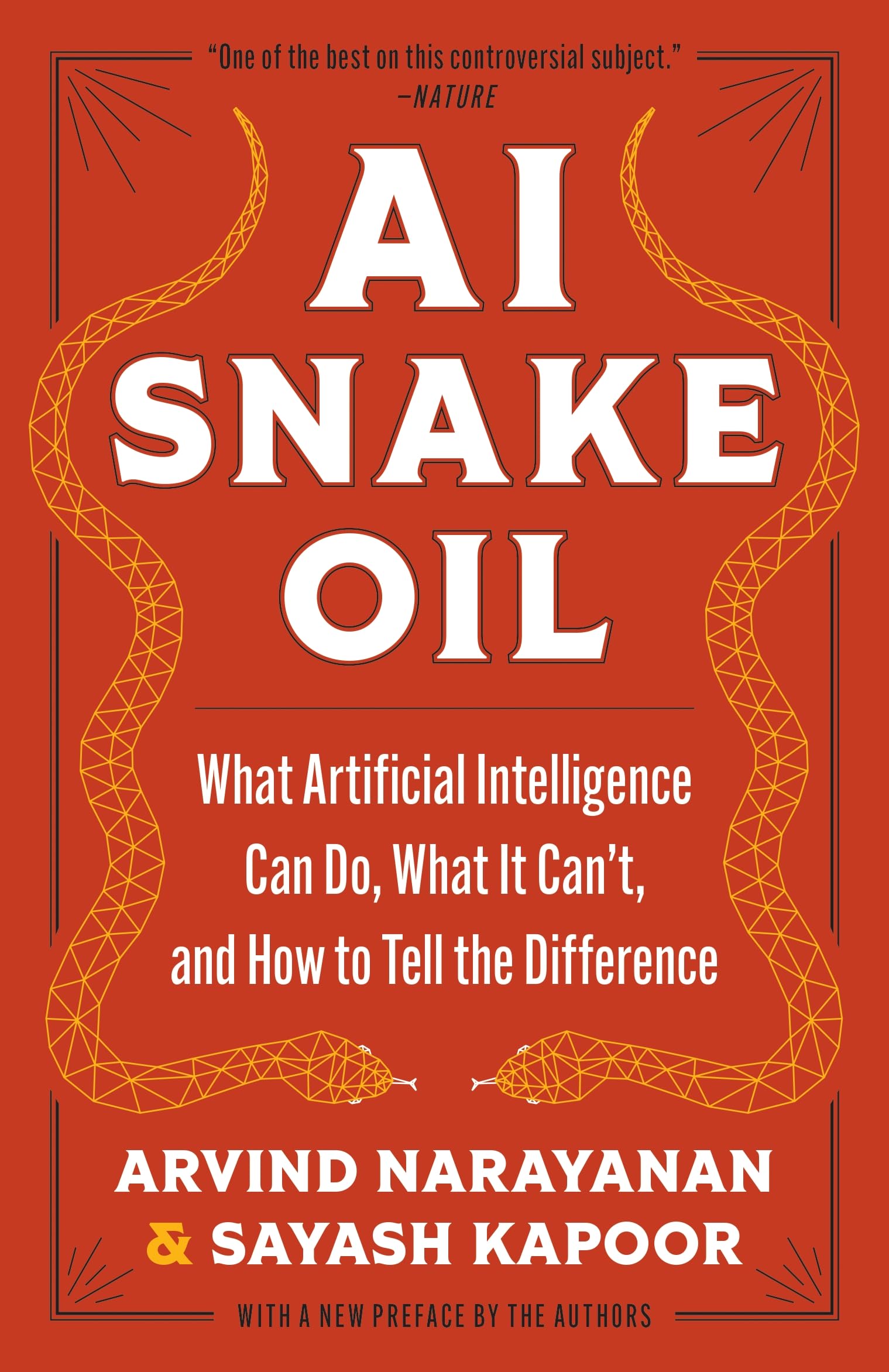 Libro: AI Snake Oil: What Artificial Intelligence Can Do, What It Can't, and How to Tell the Difference