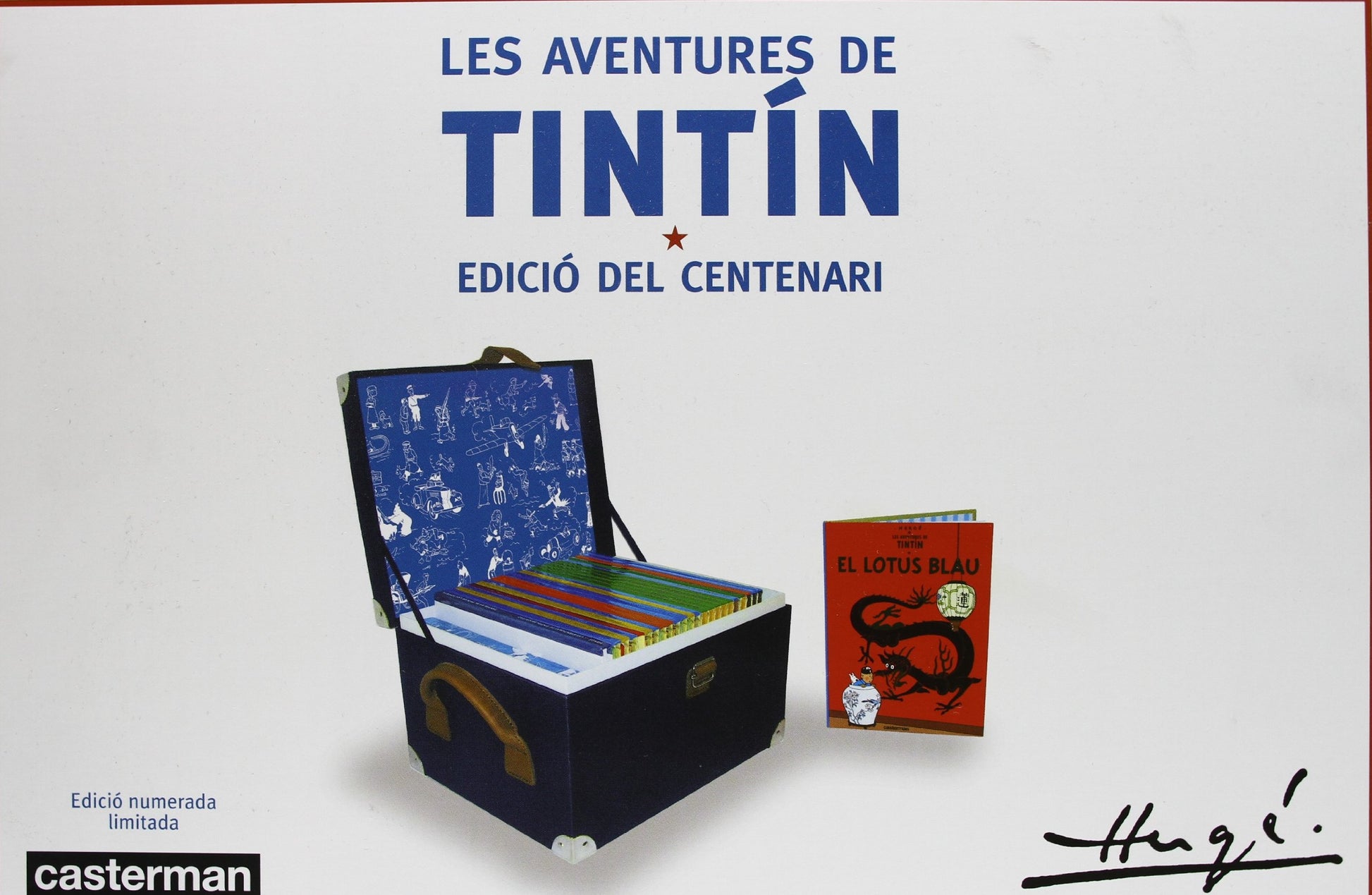 Libro: LES AVENTURES DE TINTÍN - EDICIÓ DEL CENTENARI