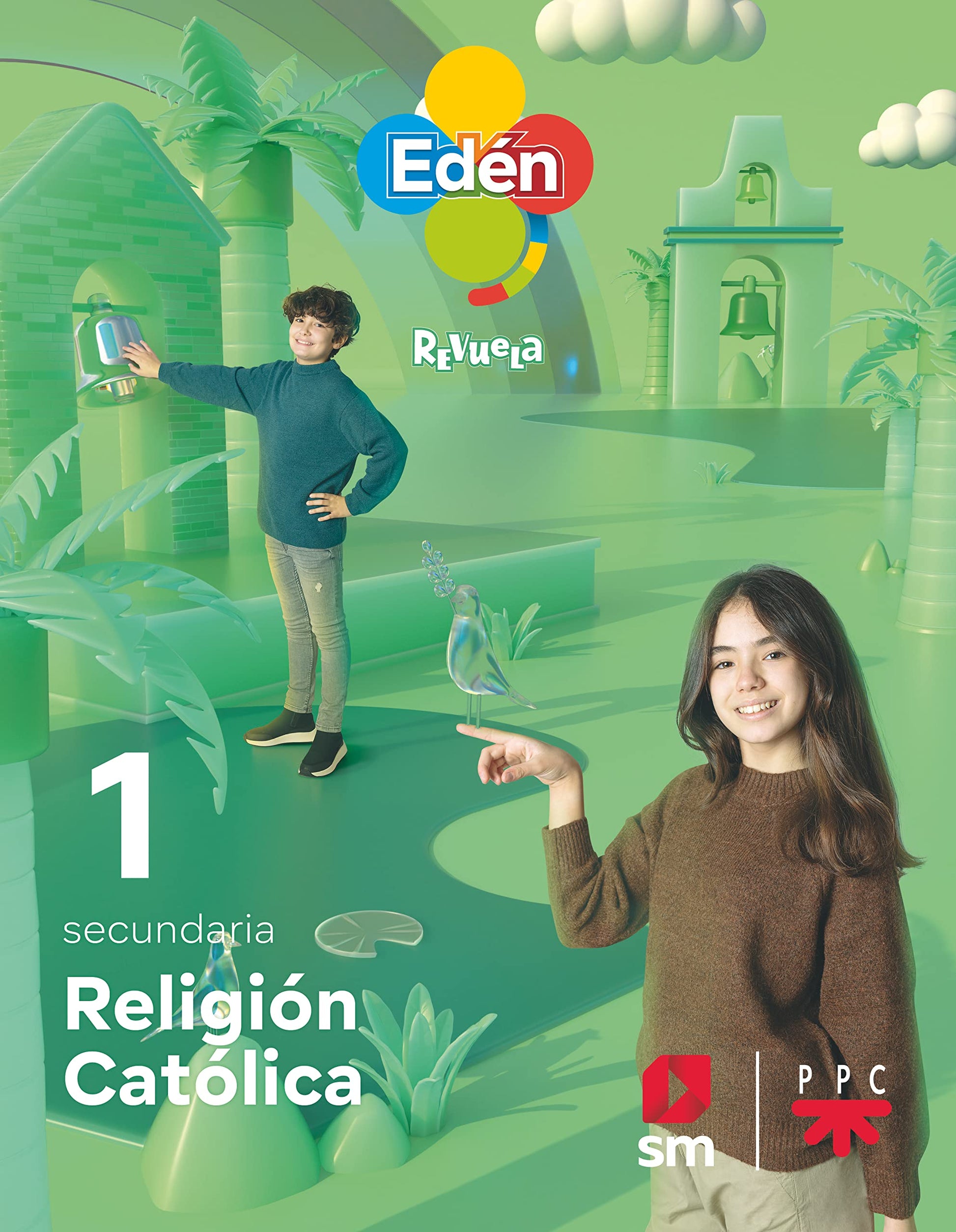 Libro: Religión católica. 1 ESO Edén. Revuela - 9788411201131