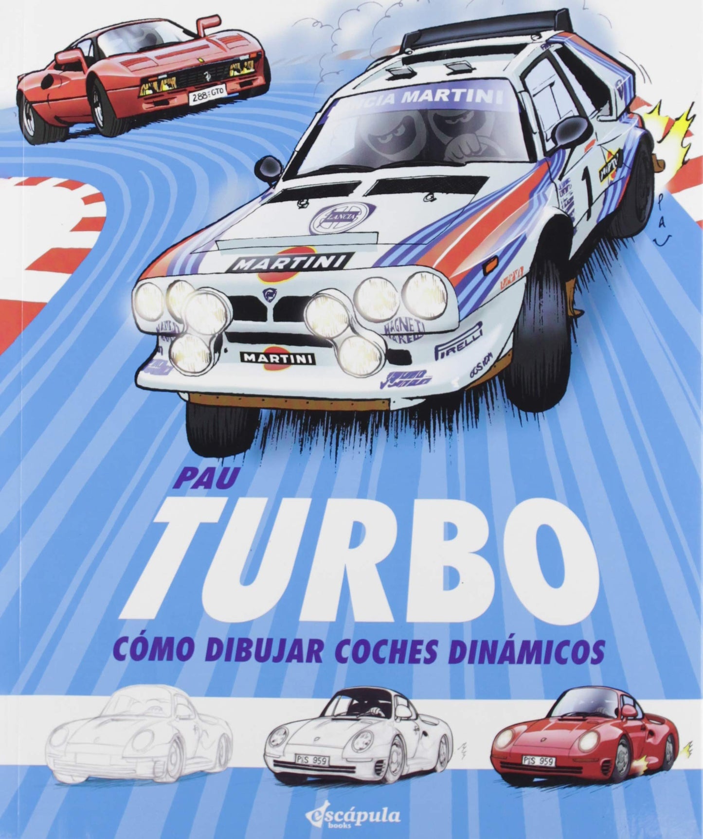 Libro: TURBO.: Cómo dibujar coches dinámicos.