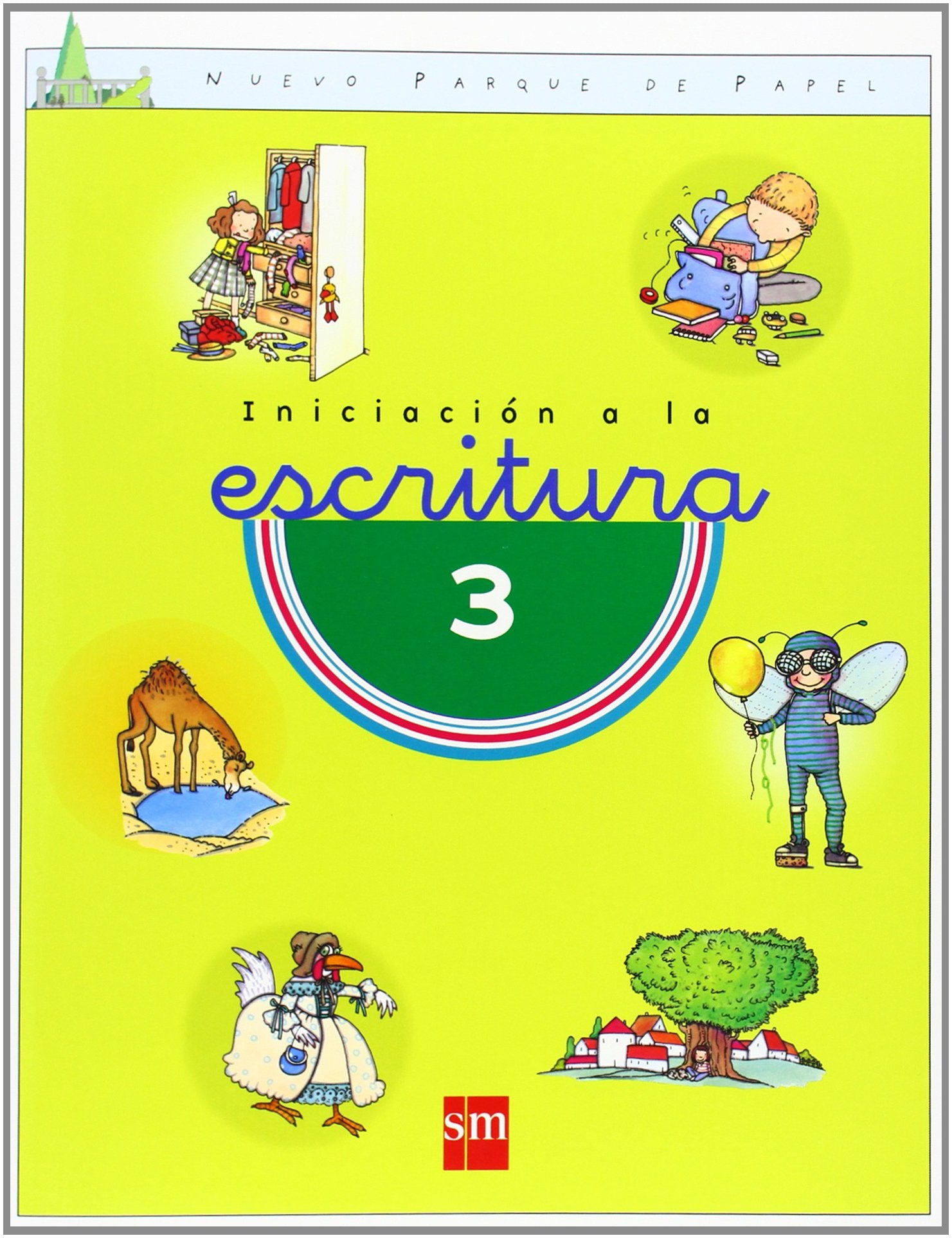Libro: Iniciación a la escritura 3 y 4. Nuevo parque de papel
