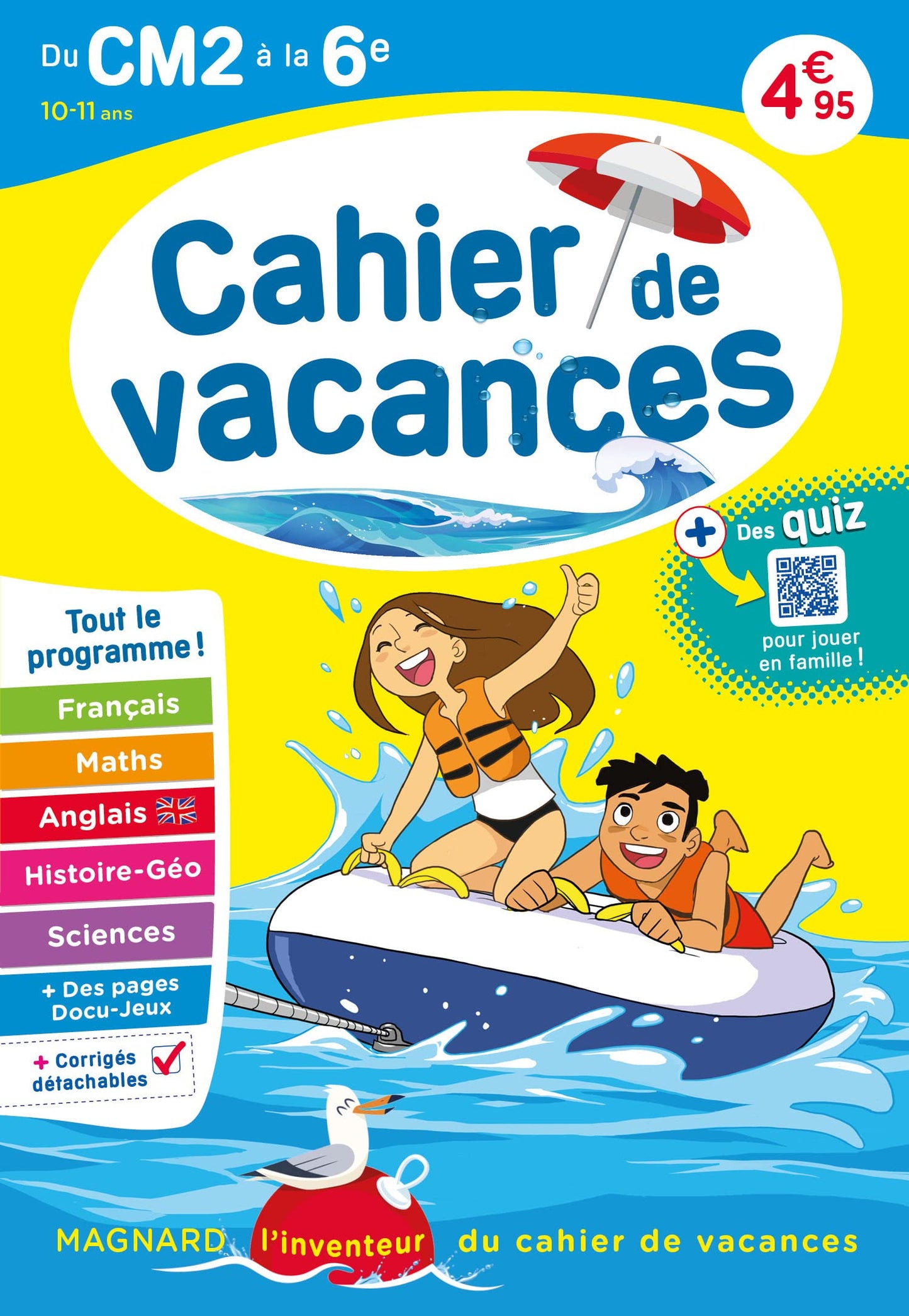 Libro: Cahier de vacances du CM2 à la 6e: Magnard, l’inventeur du cahier de vacances
