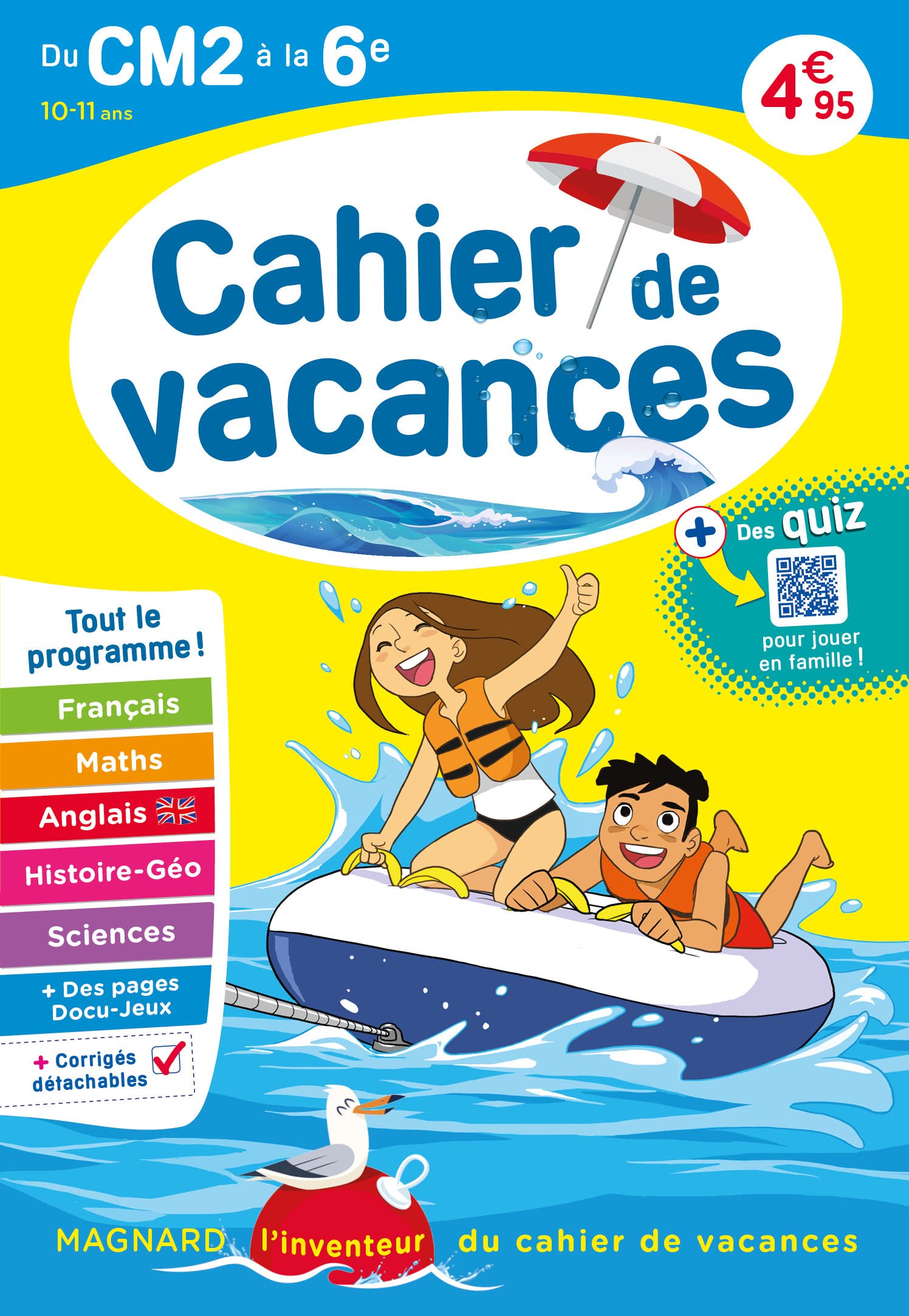 Libro: Cahier de vacances du CM2 à la 6e: Magnard, l’inventeur du cahier de vacances