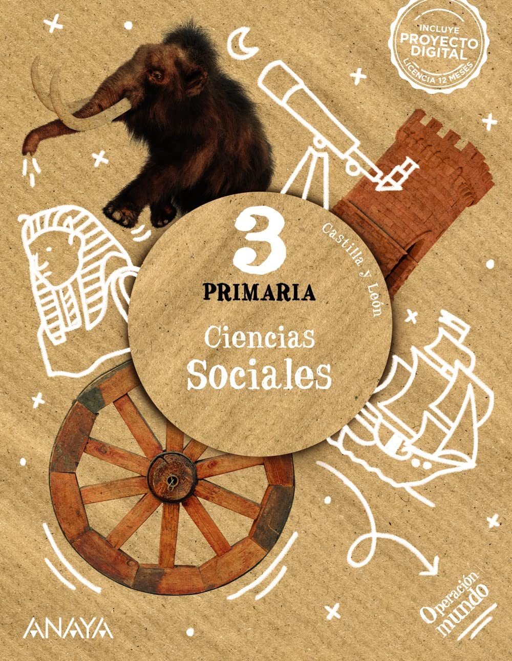 Libro: Ciencias Sociales 3.
