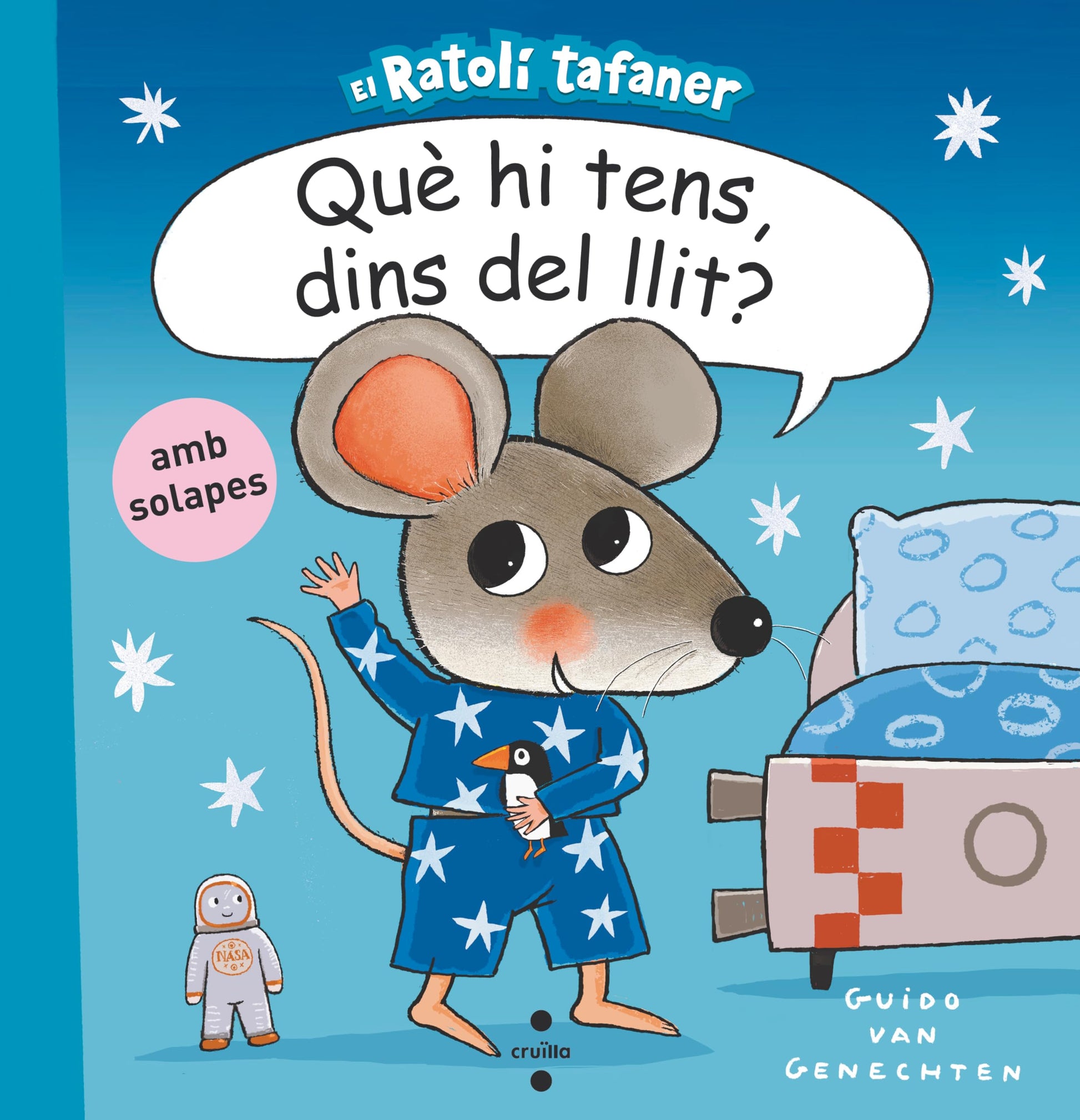 Libro: Què hi tens, dins del llit? (El ratolí tafaner)
