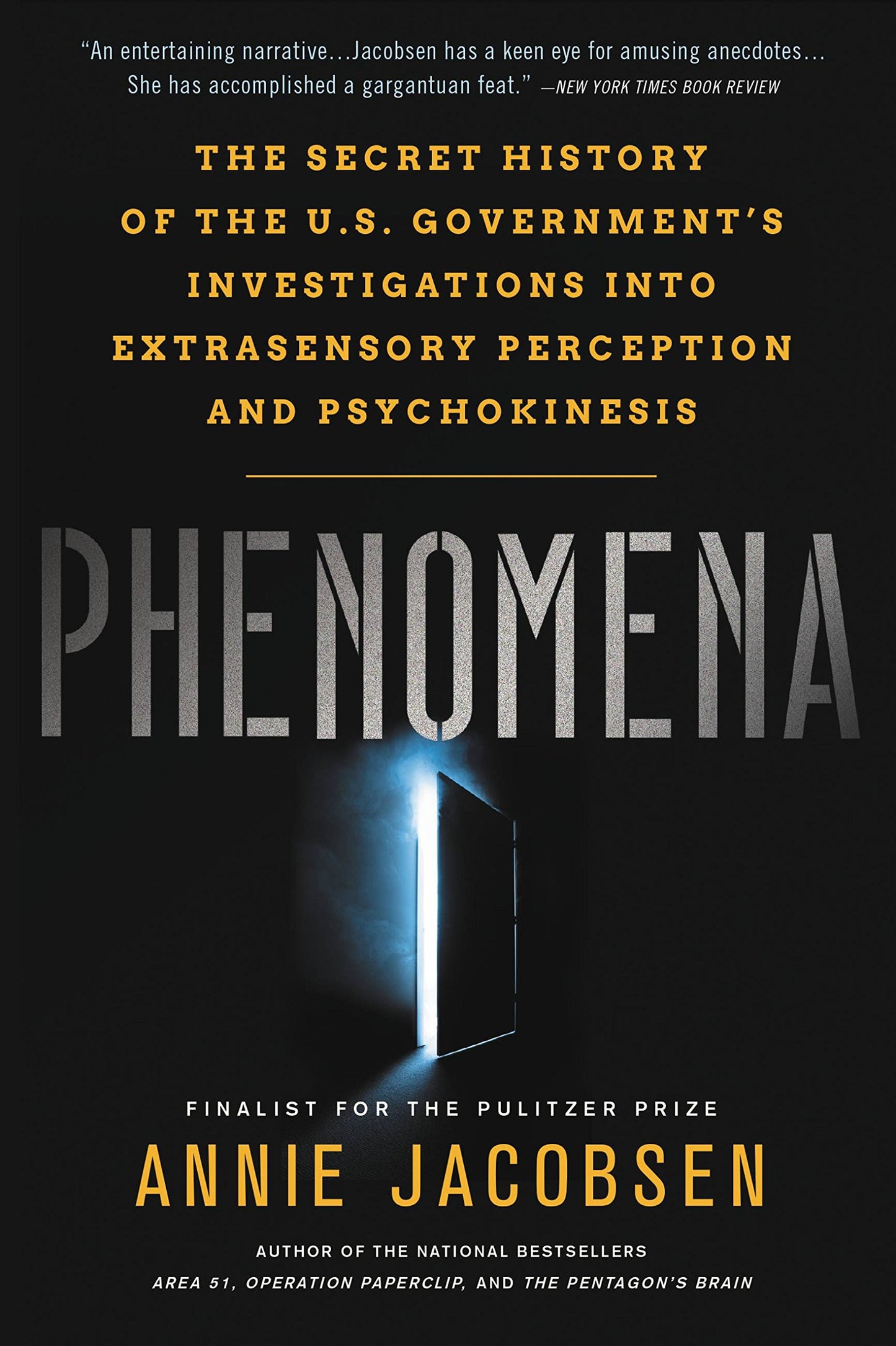 Libro: Phenomena: The Secret History of the U.S. Government's Investigations into Extrasensory Perception and Psychokinesis