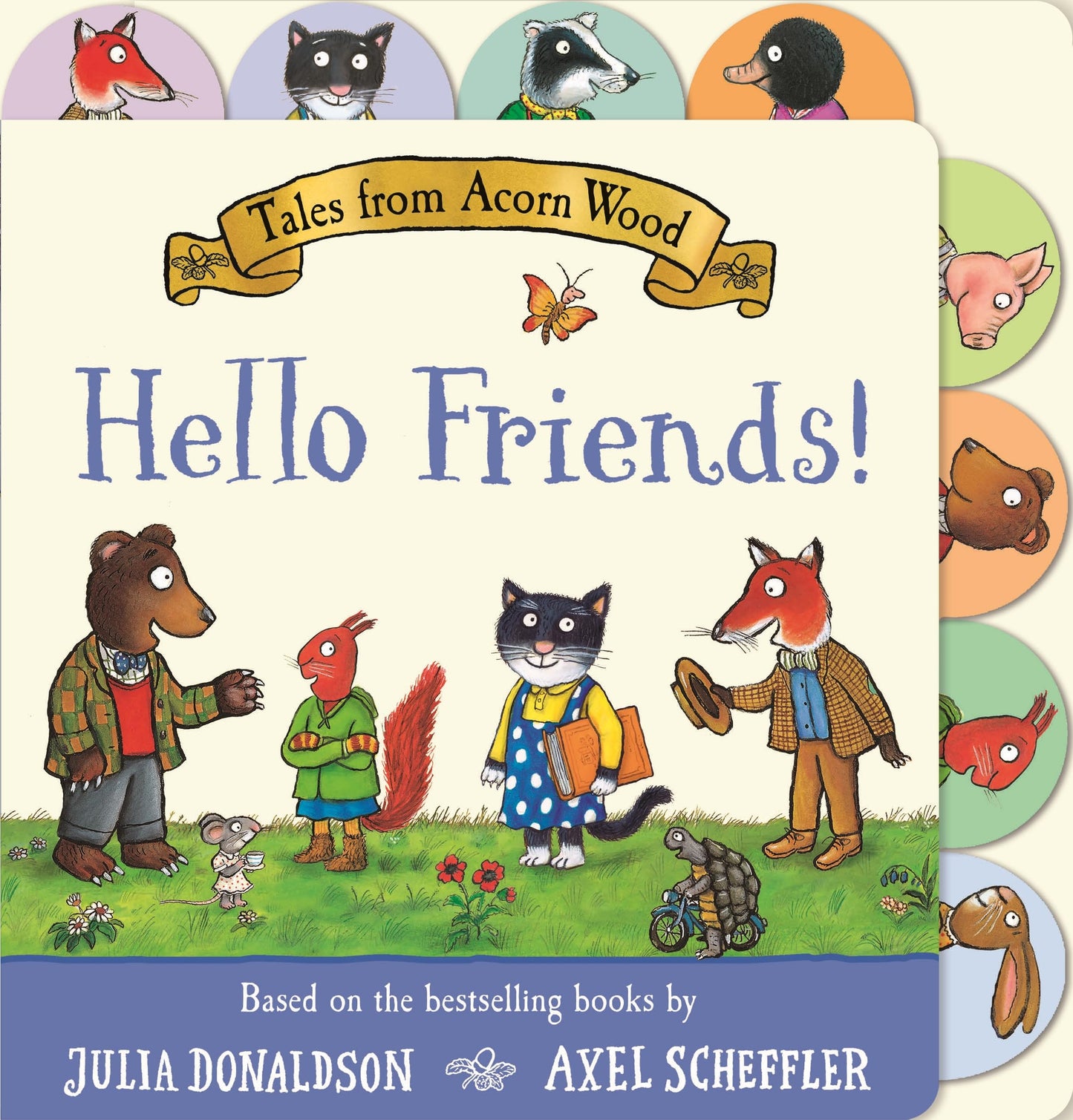 Libro: Tales from Acorn Wood: Hello Friends!: A preschool tabbed board book – perfect for little hands
