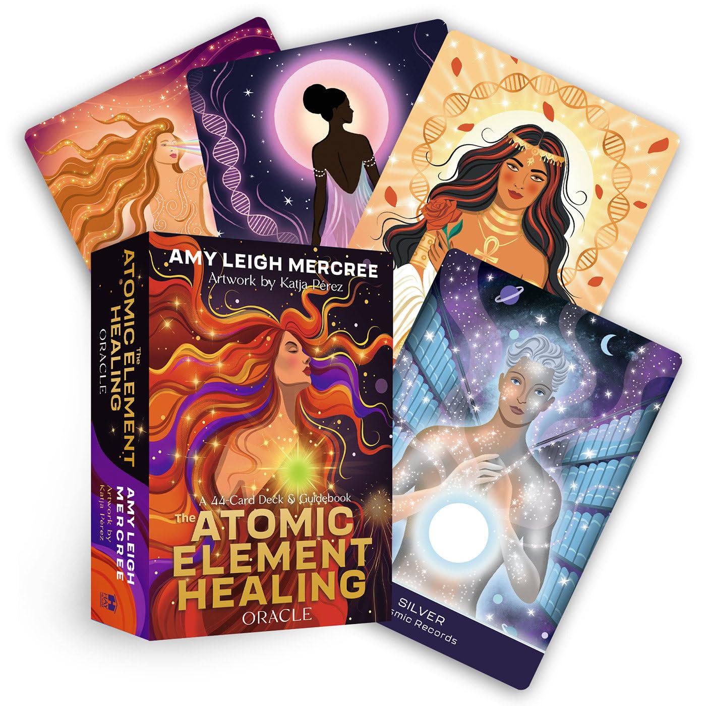 Libro: The Atomic Element Healing Oracle: A 44-Card Deck & Guidebook of Goddesses, Angels, Medical Intuition, & the Periodic Table of Elements