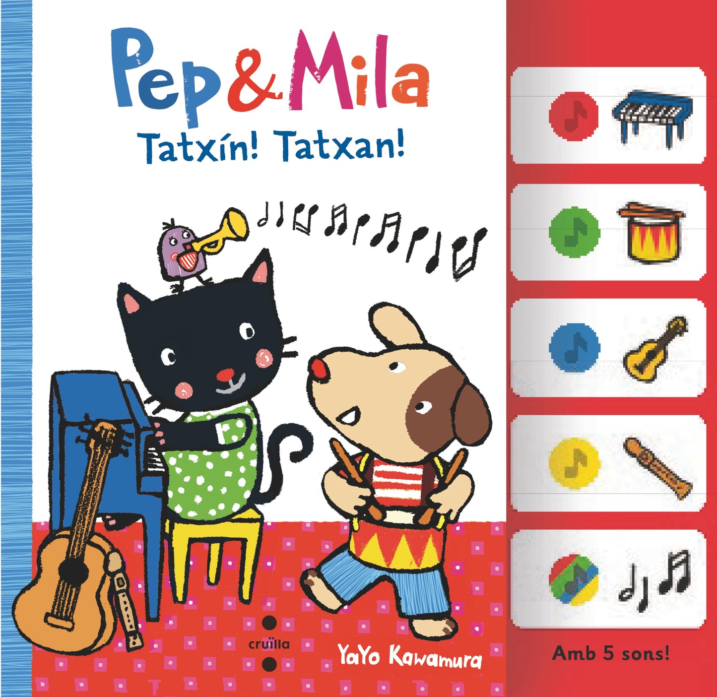 Libro: Pep & Mila Tatxin! Tatxan!