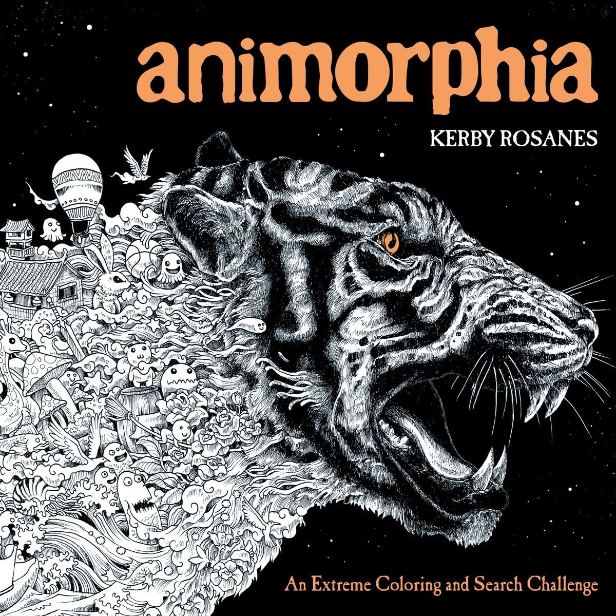 Libro: Animorphia: An Extreme Coloring and Search Challenge