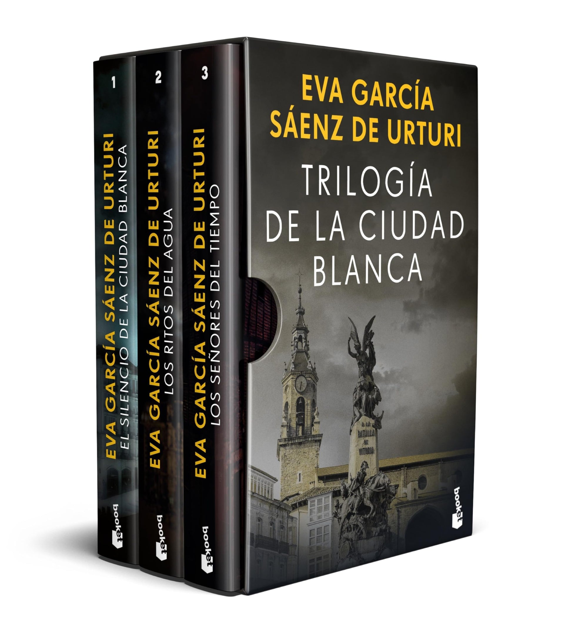 Estuche Trilogía de la Ciudad Blanca: Incluye El silencio de la ciudad blanca, Los ritos del agua y Los señores del tiempo: 7 (Crimen y misterio)