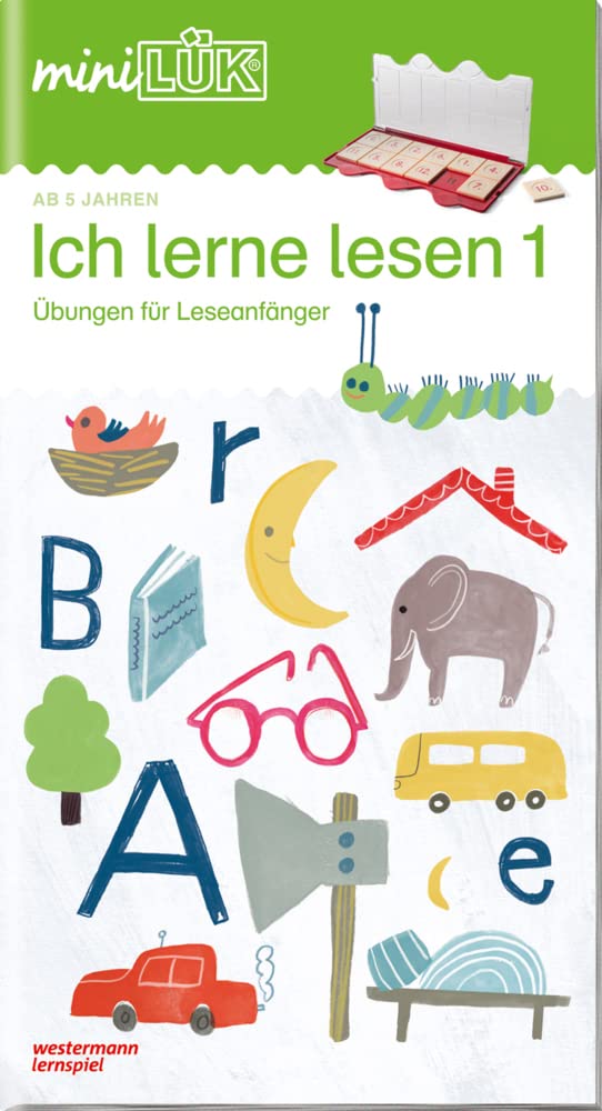 Libro: miniLÜK-Übungsheft. Ich lerne lesen 1: Fröhliche Übungen für Leseanfänger für Kinder von 5 - 7 Jahren