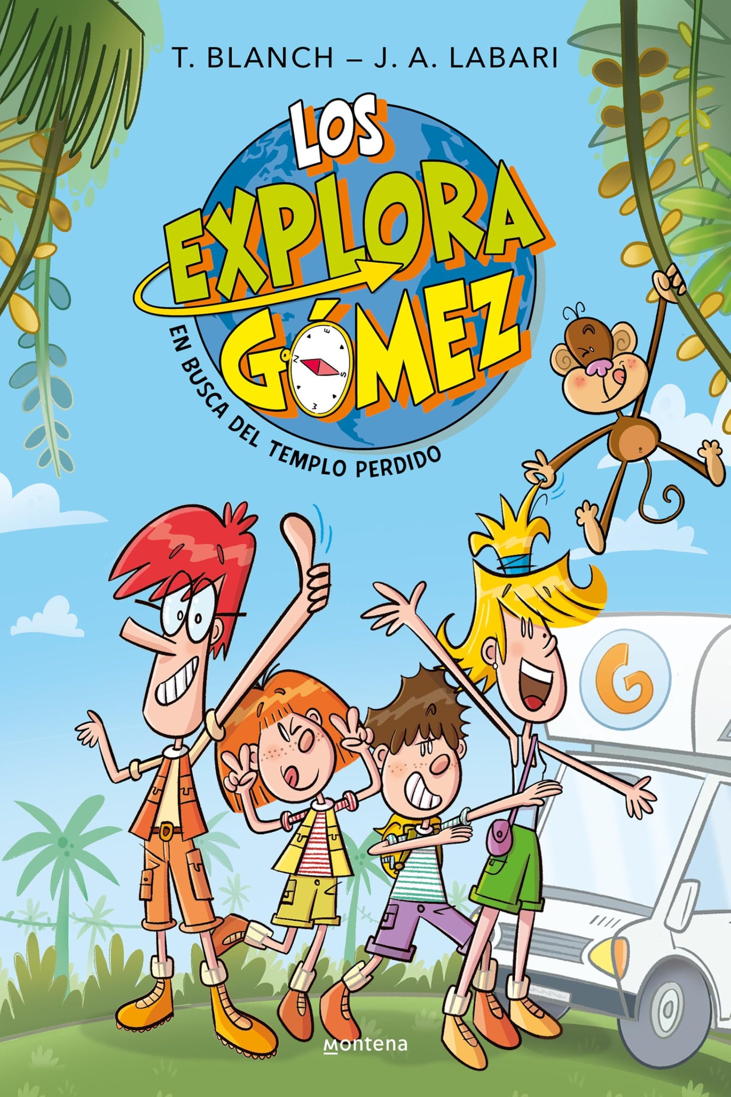 Libro: Los Exploragómez 1 - En busca del templo perdido: Libro de aventuras para niños y niñas (Montena)
