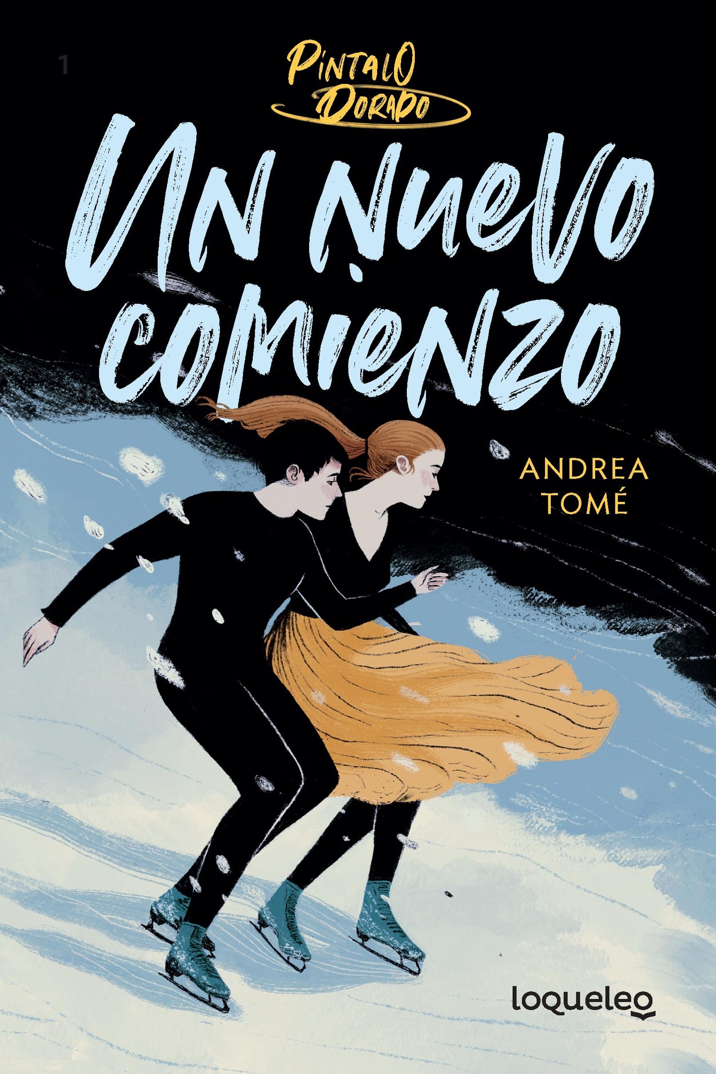 Libro: Un nuevo comienzo. Píntalo dorado 1