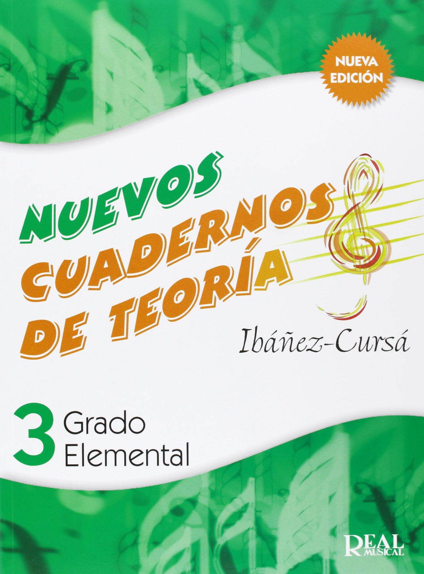 Libro: Cuadernos de Teoría, Grado Elemental Volumen 3 (RM Teoria de la musica)