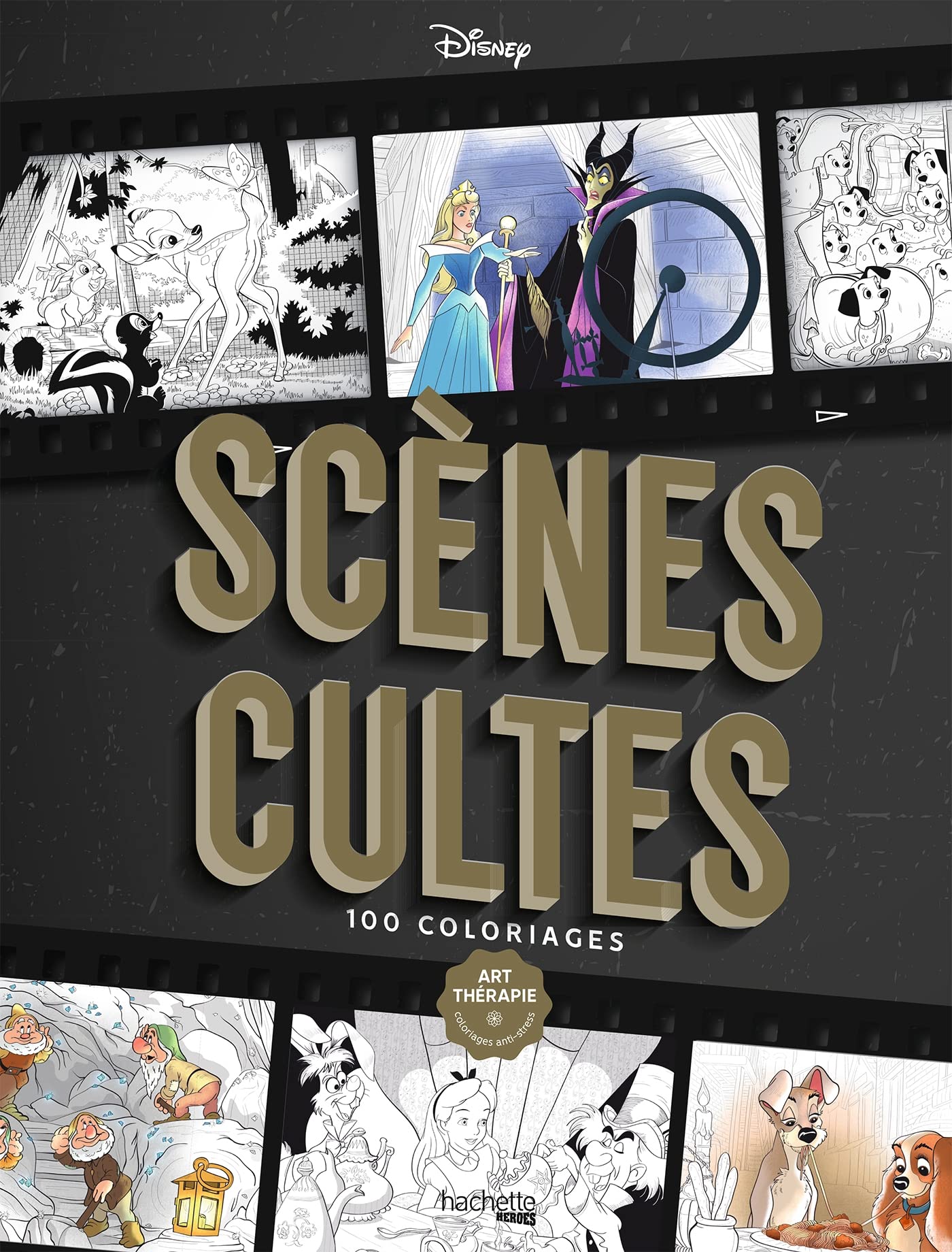 Libro: Disney Scènes cultes: 50 coloriages