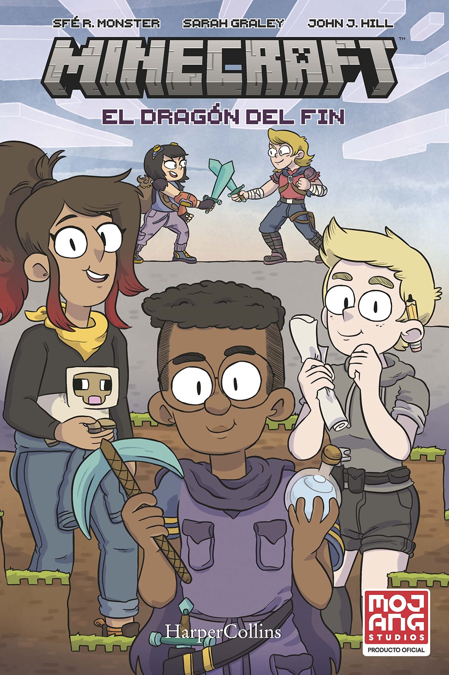Libro: El Dragón del Fin. Minecraft (Minecraft. Comic - Spanish Edition) (HarperKids)