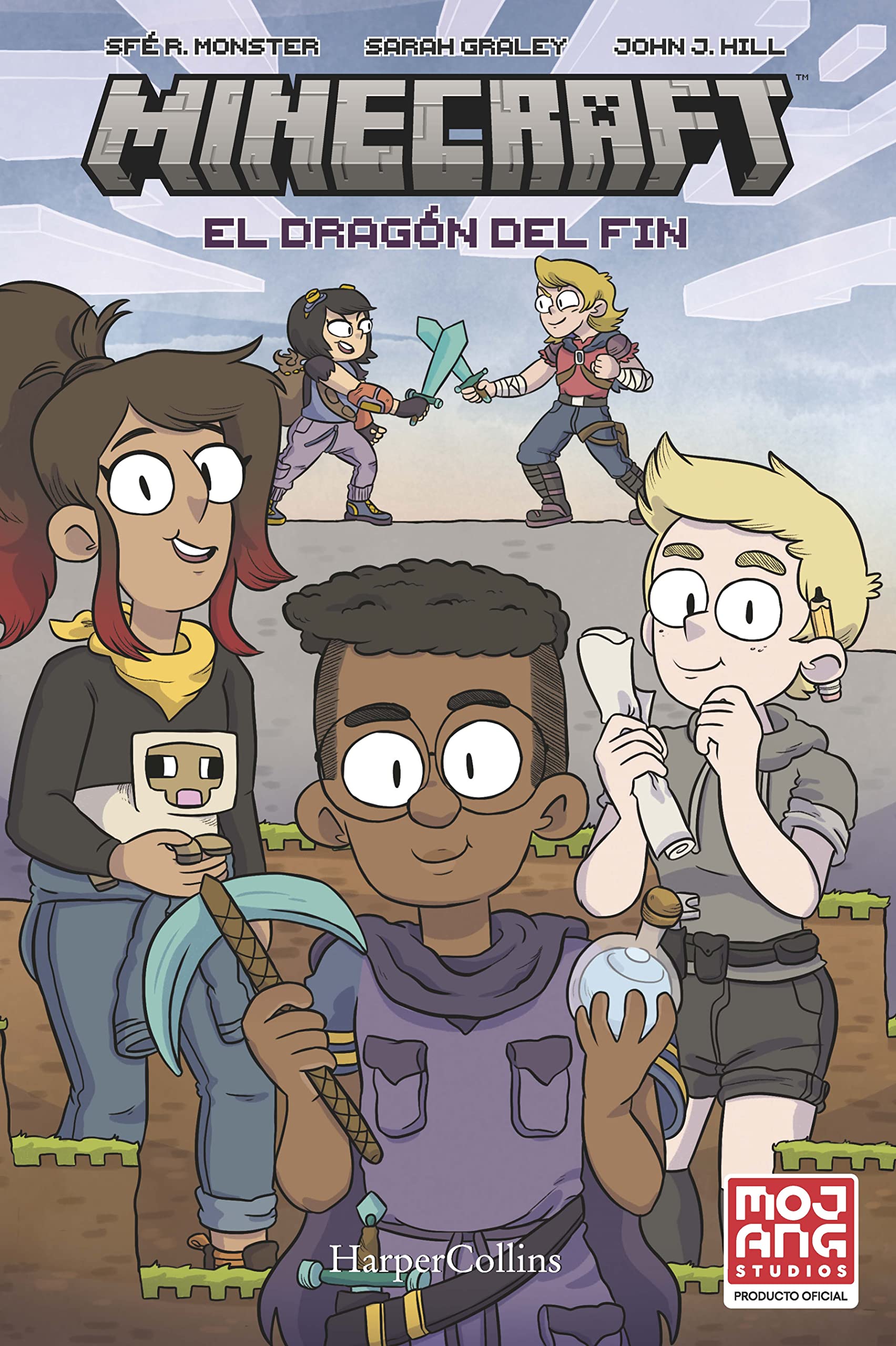Libro: El Dragón del Fin. Minecraft (Minecraft. Comic - Spanish Edition) (HarperKids)