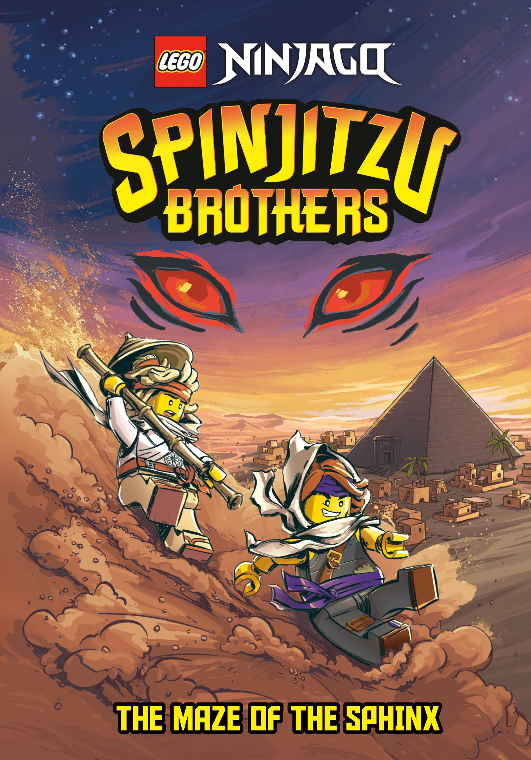 Libro: Spinjitzu Brothers #3: The Maze of the Sphinx (LEGO Ninjago) (Lego Ninjago Spinjitzu Brothers, 3)
