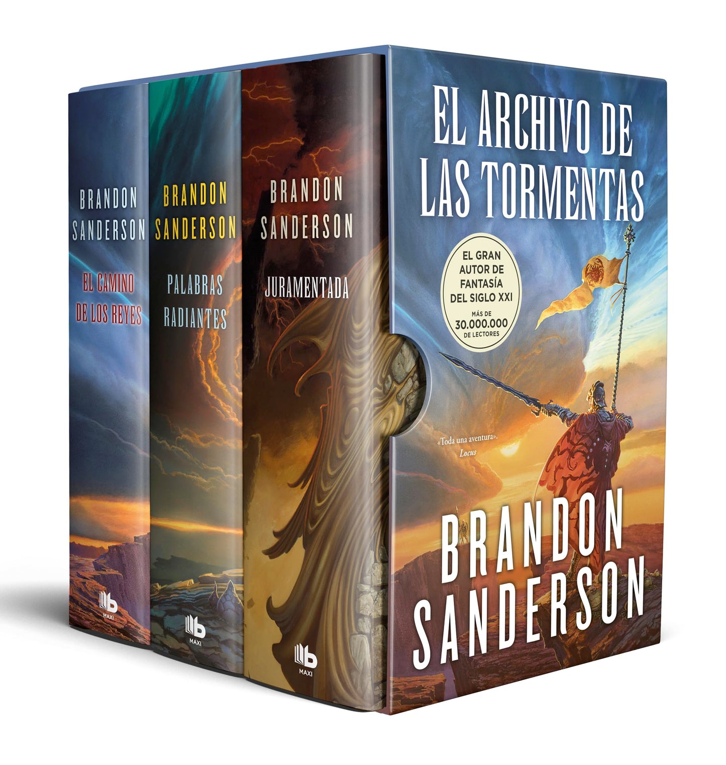 El Archivo de las Tormentas (estuche con: El camino de los reyes | Palabras radiantes | Juramentada) (Ficción)