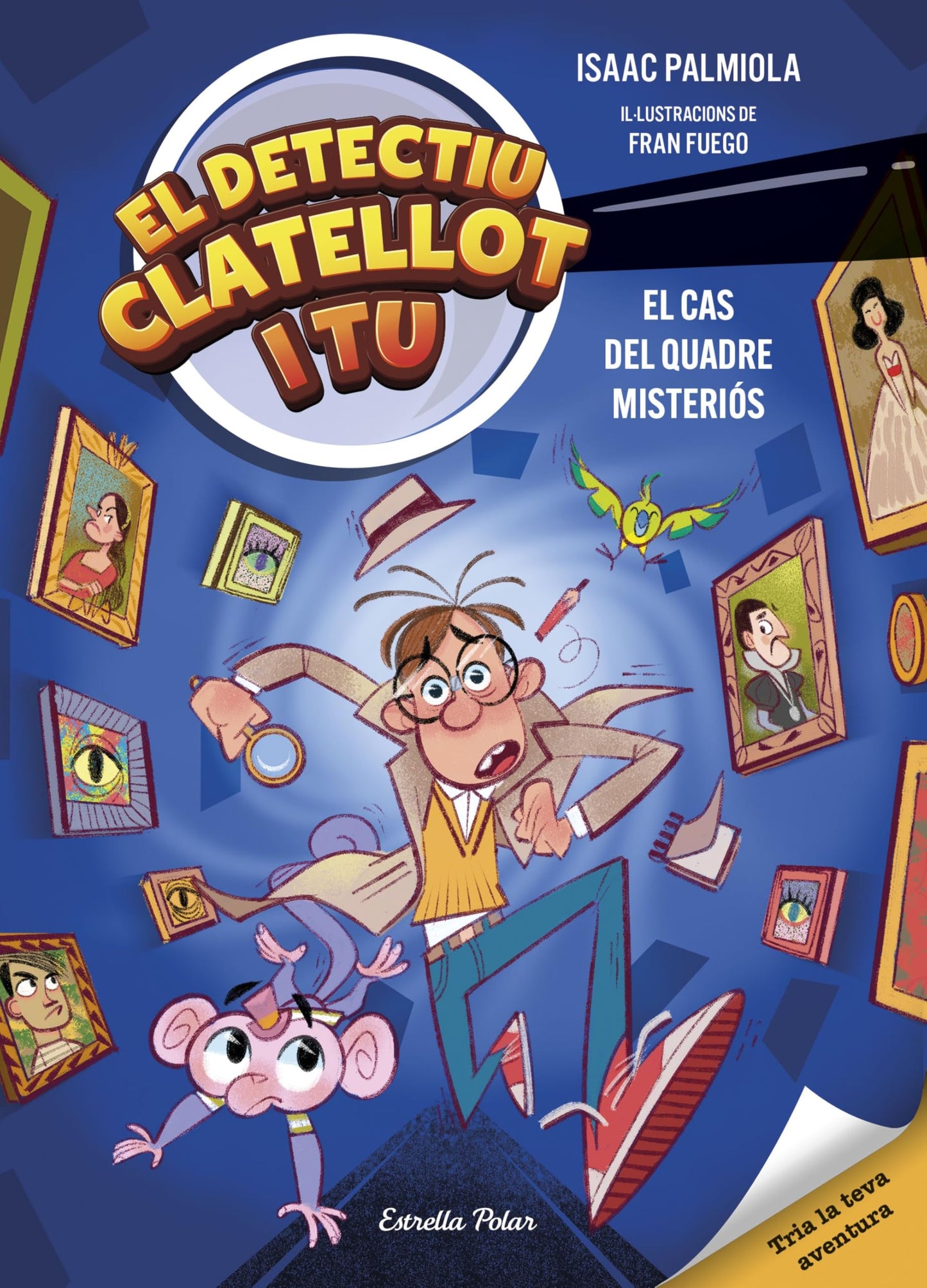 Libro: Detectiu Clatellot i tu 1. El cas del quadre misteriós (Primers lectors)