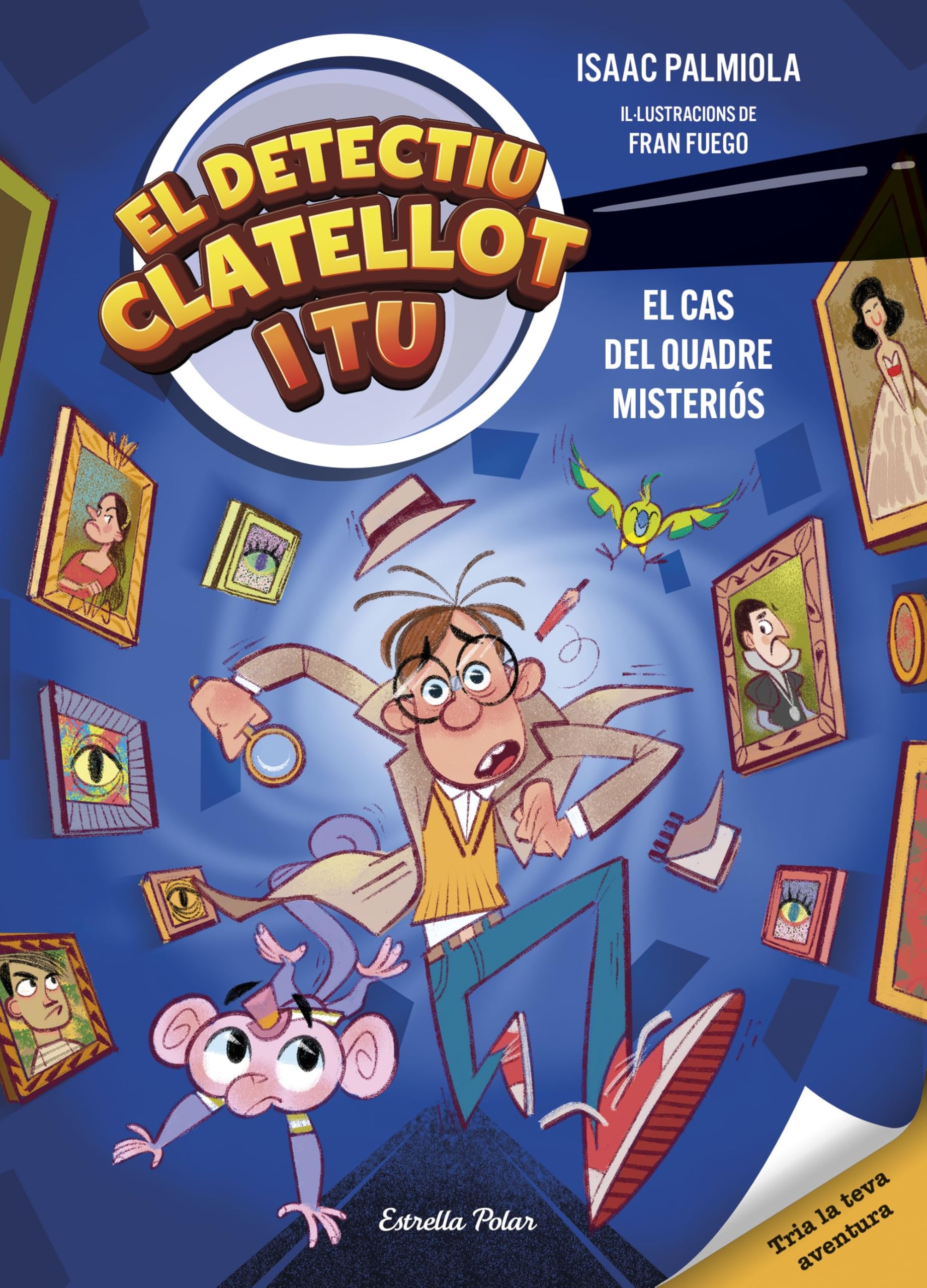 Libro: Detectiu Clatellot i tu 1. El cas del quadre misteriós (Primers lectors)