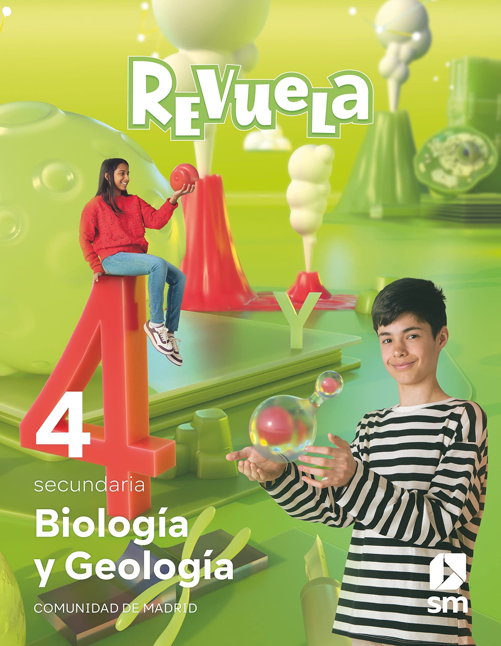 Libro: Biología y Geología. 4 Secundaria. Revuela. Comunidad de Madrid