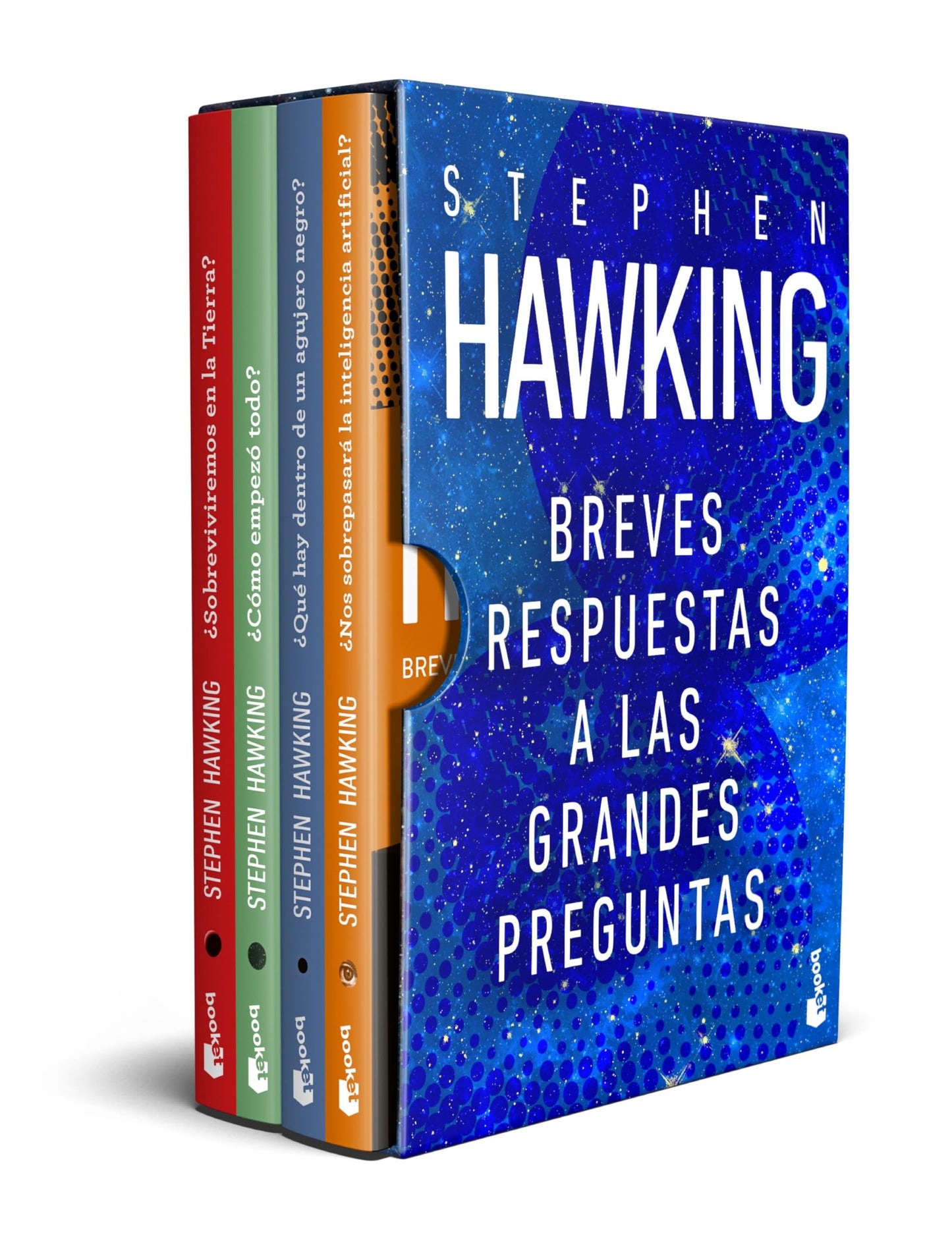 Libro: Estuche Stephen Hawking: Inlcuye 4 volúmenes: ¿Cómo empezó todo?; ¿Sobreviviremos en la Tierra?; ¿Nos sobrepasará la inteligencia artificial?; ¿Qué ... agujero negro? (Biblioteca Stephen Hawking)