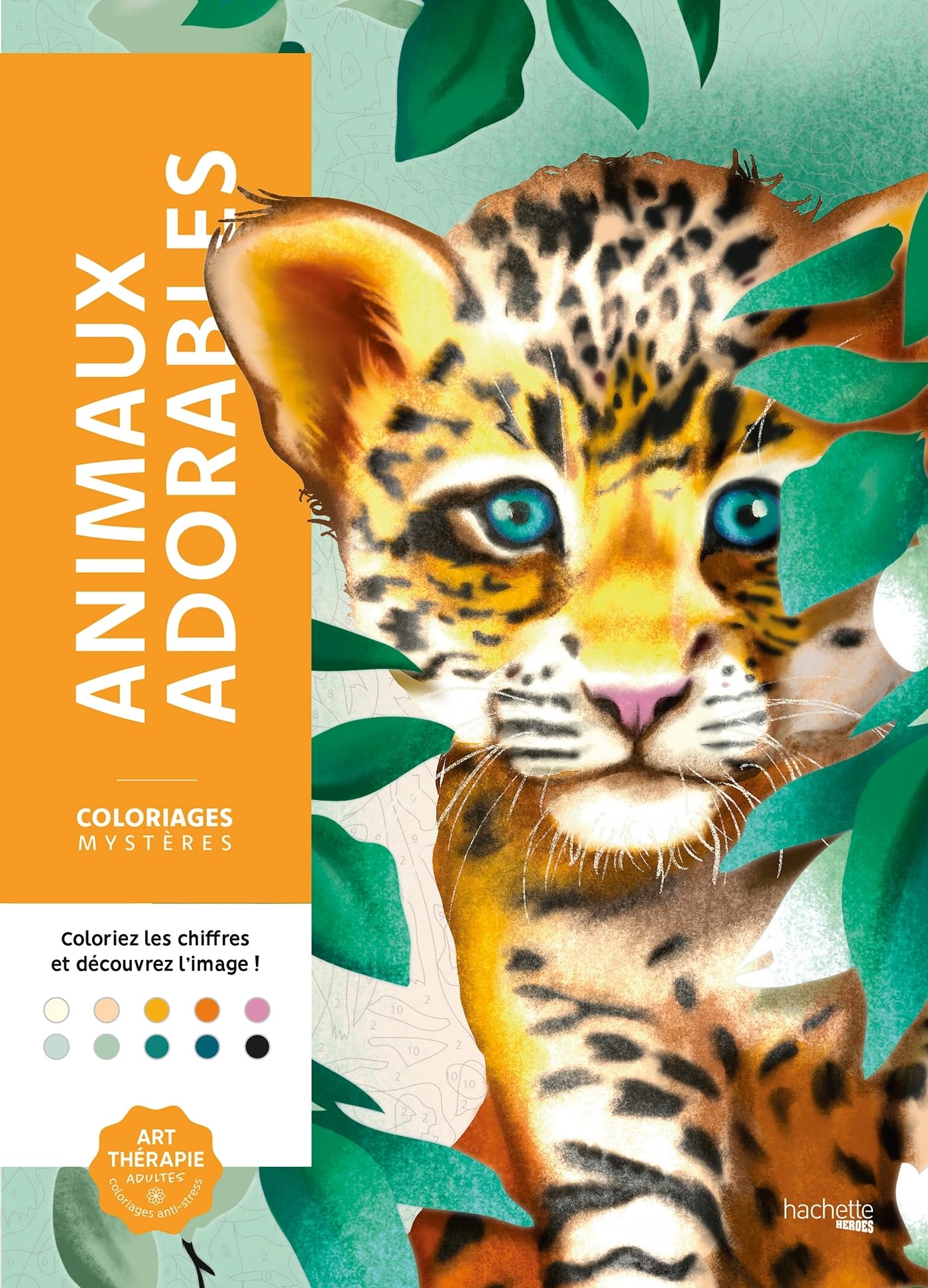 Libro: Coloriages mystères - Animaux adorables