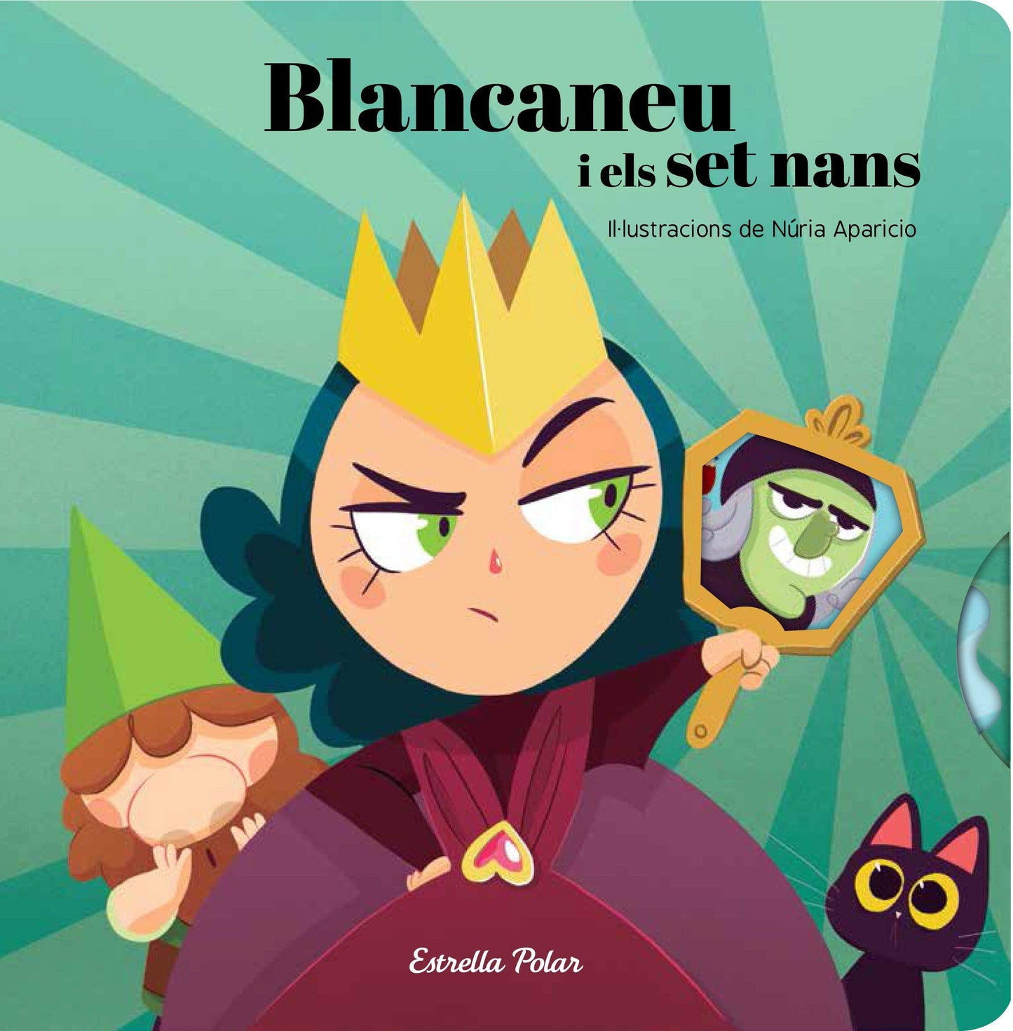 Libro: La Blancaneu i els set nans. Conte amb mecanismes: Il·lustracions de Núria Aparicio (Contes clàssics amb mecanismes)