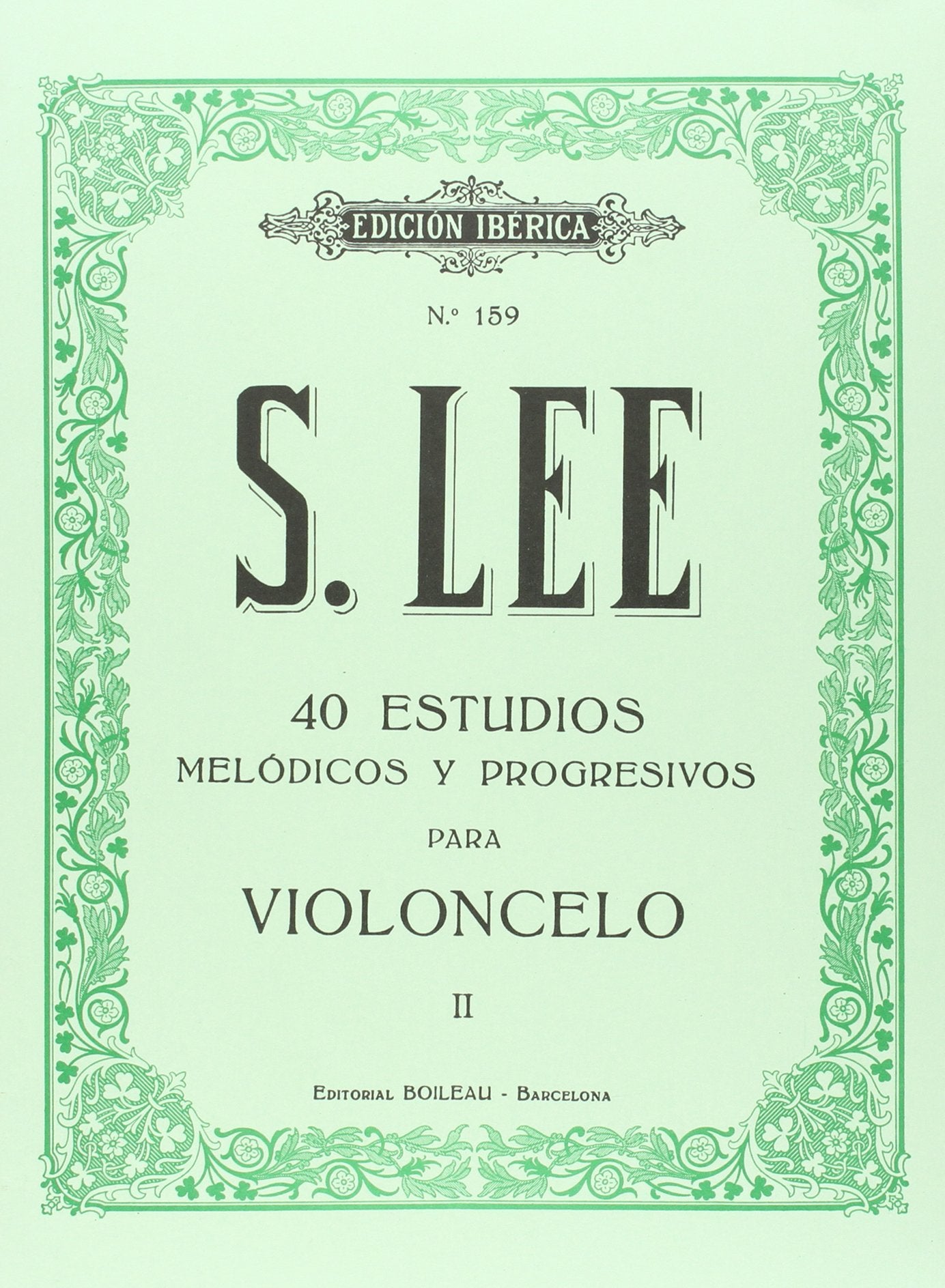 Libro: 40 Estudios melódicos y progresivos para violoncelo: Op. 31, vol. II