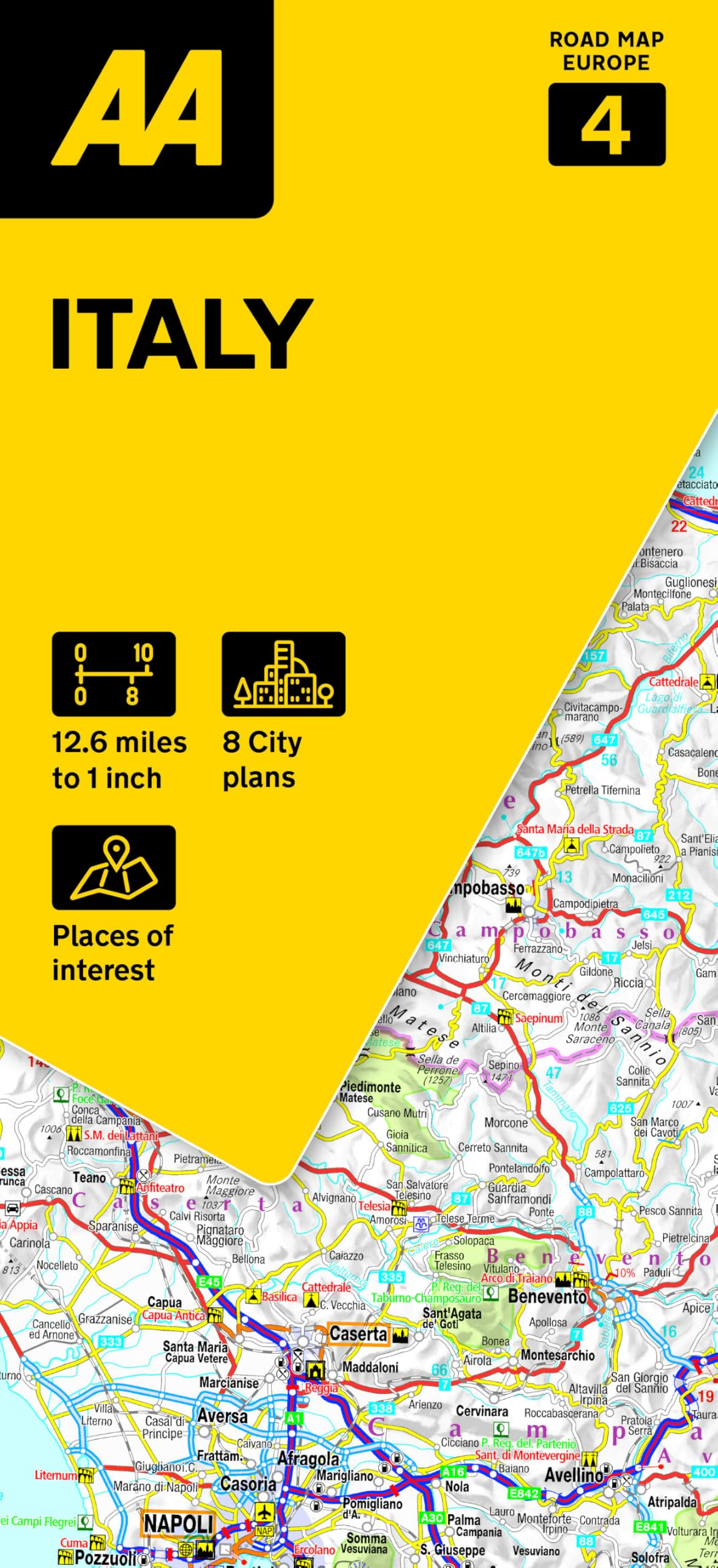 Libro: AA Road Map Italy