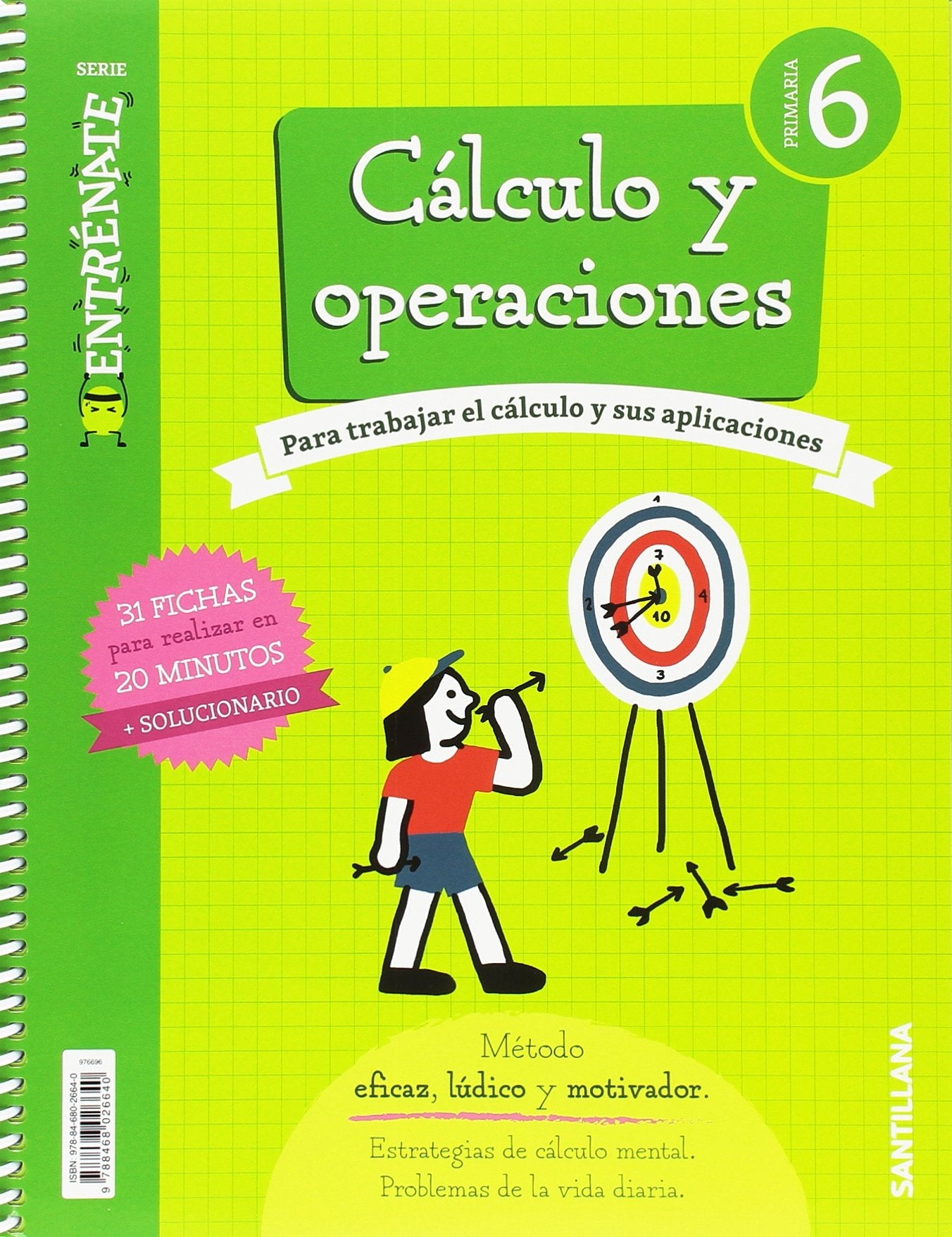 Libro: CUADERNO CALCULO SERIE ENTRENATE 6 PRIMARIA