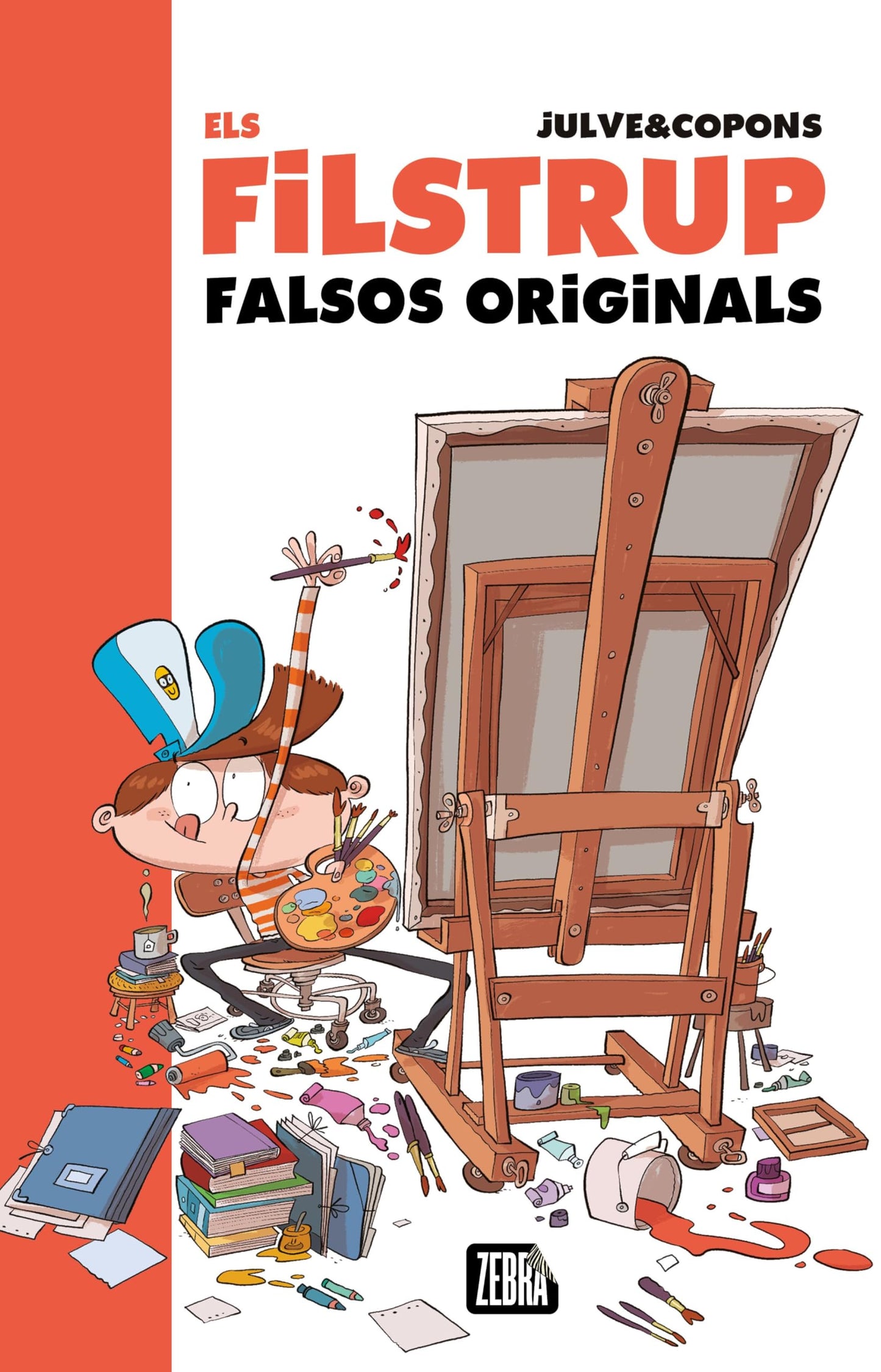 Libro: Els Filstrup 3. Falsos originals (La Zebra)