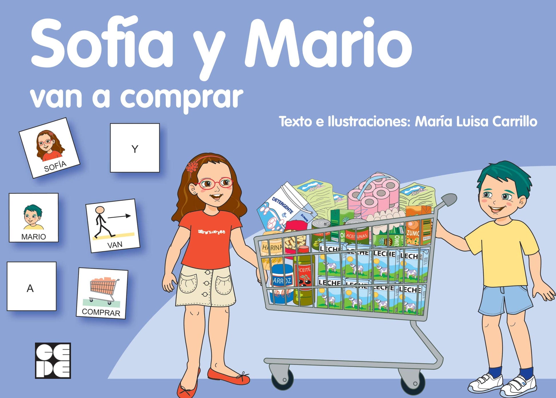 Libro: Pictogramas: Sofía y Mario van a comprar: 21 (Pictogramas: lecturas fáciles para niños con dificultades)