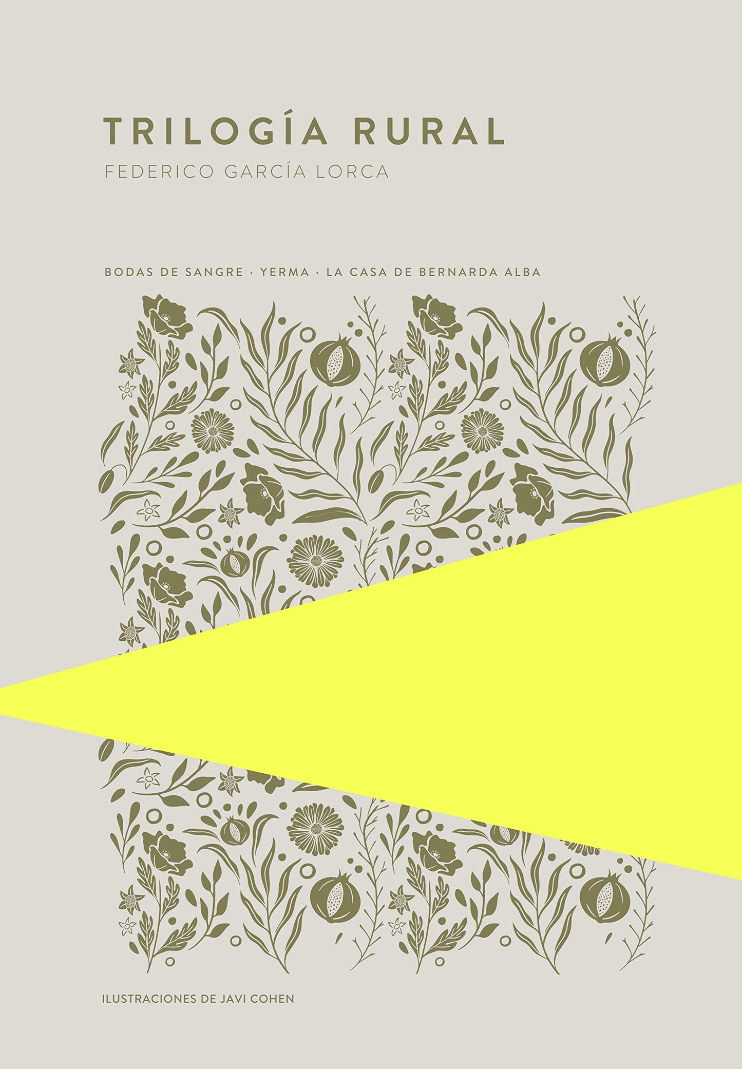 Libro: Trilogía rural: Bodas de sangre, Yerma y La casa de Bernarda Alba
