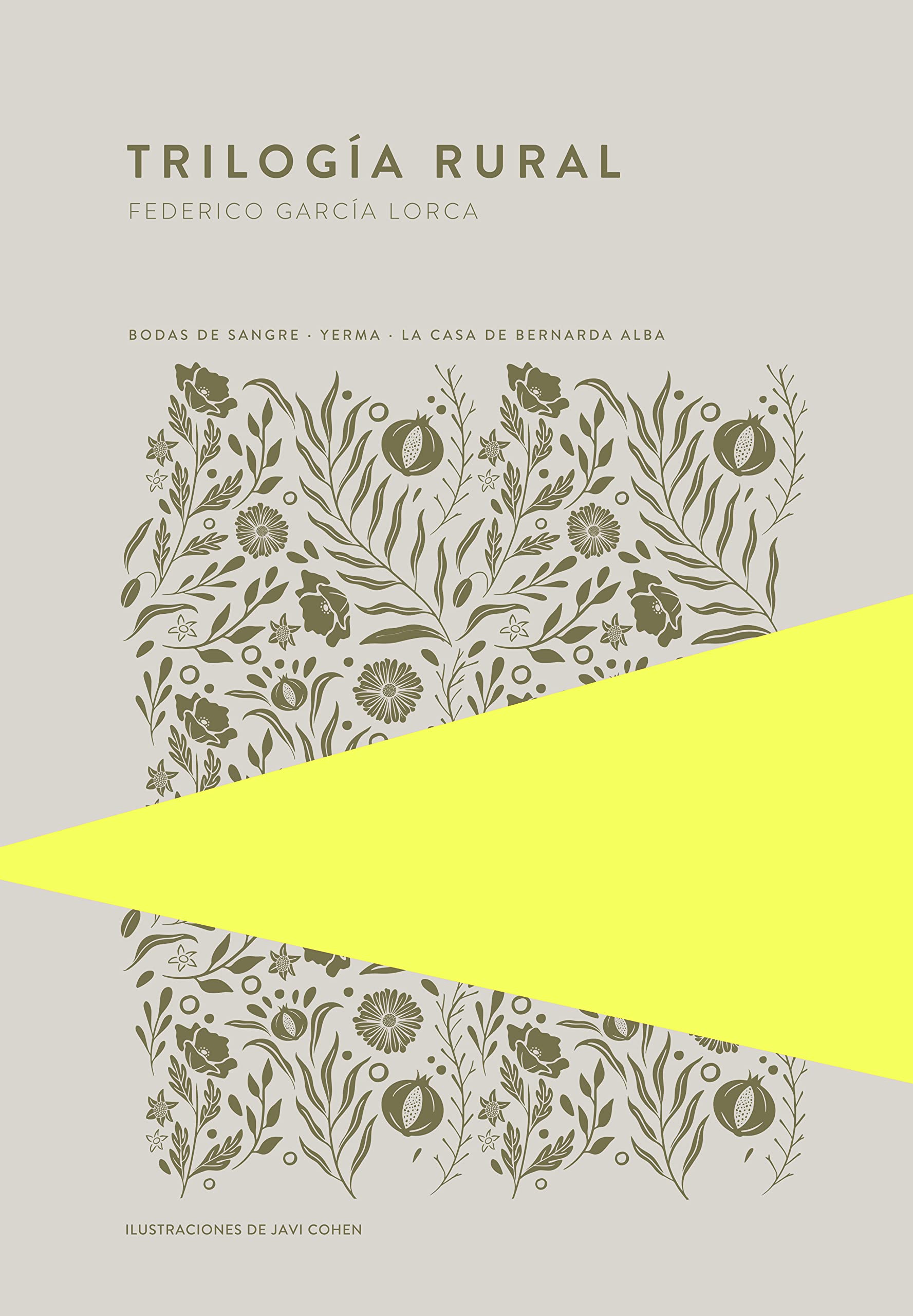 Libro: Trilogía rural: Bodas de sangre, Yerma y La casa de Bernarda Alba