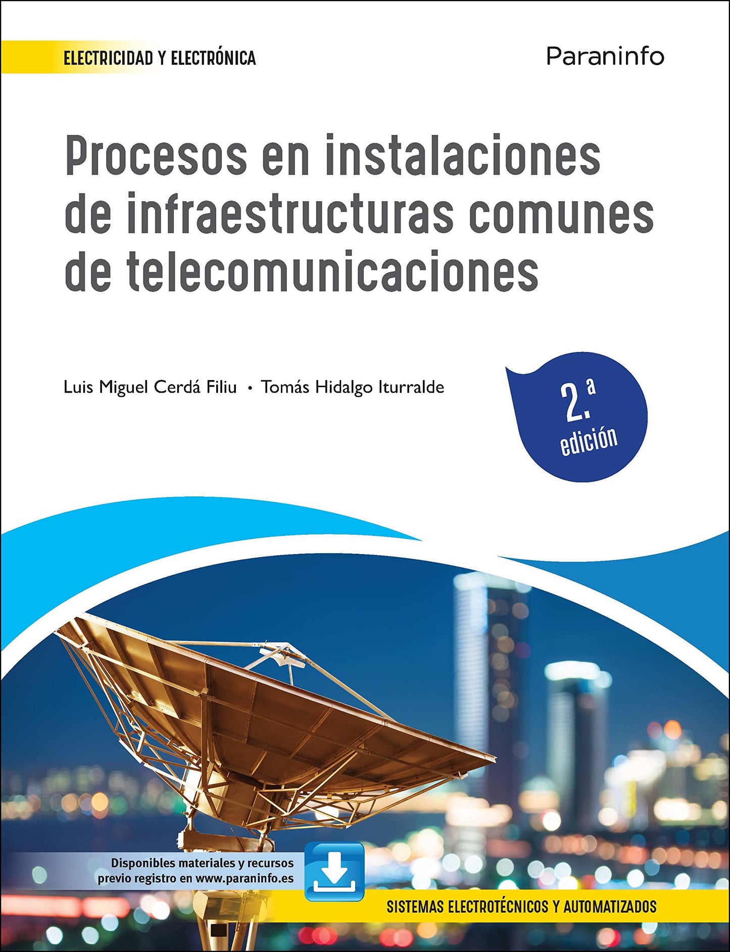 Libro: Procesos en instalaciones de infraestructuras comunes de telecomunicaciones 2.ª edición