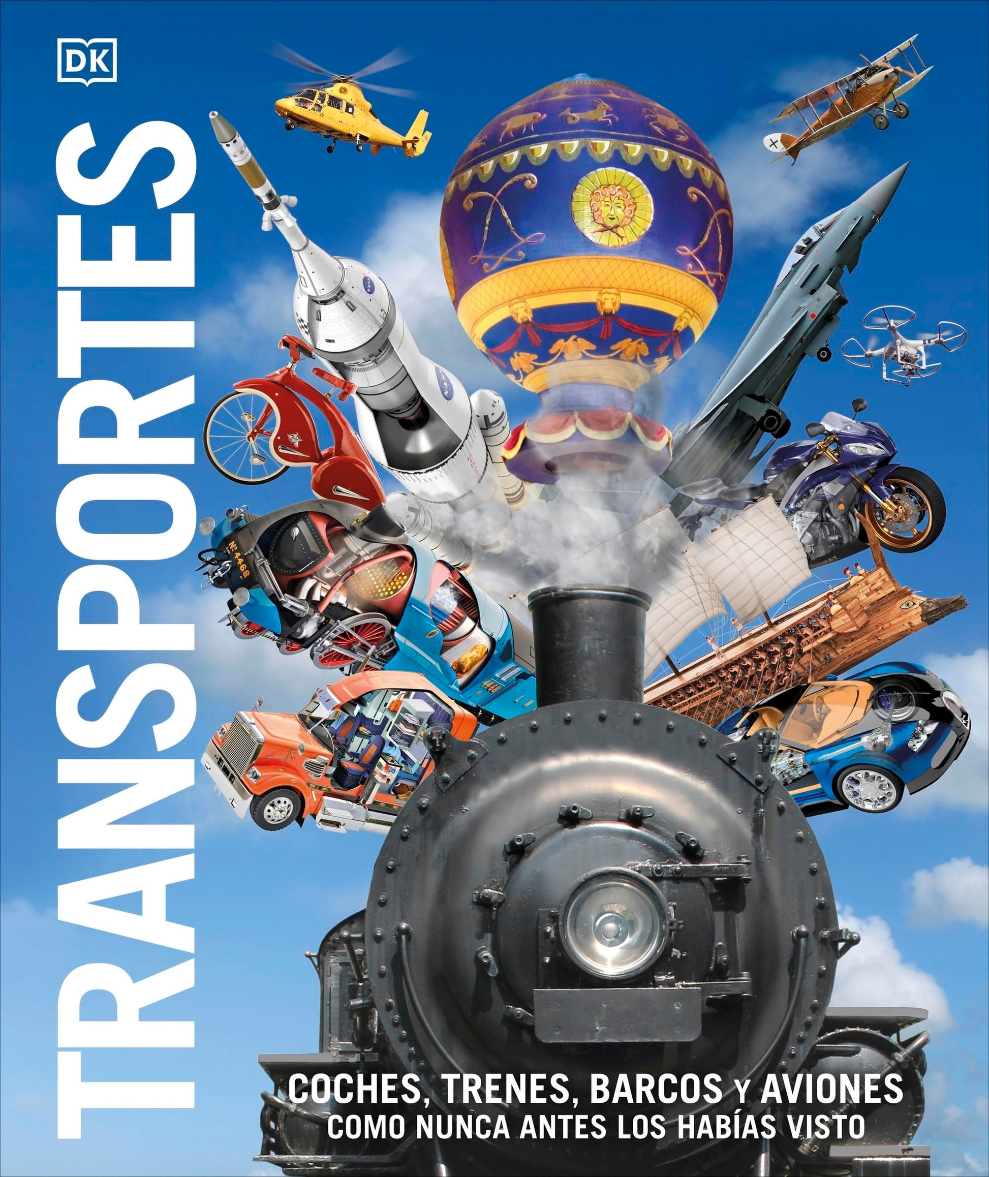 Libro: Transportes: Coches, trenes, barcos y aviones como nunca antes los habías visto (Enciclopedia visual)