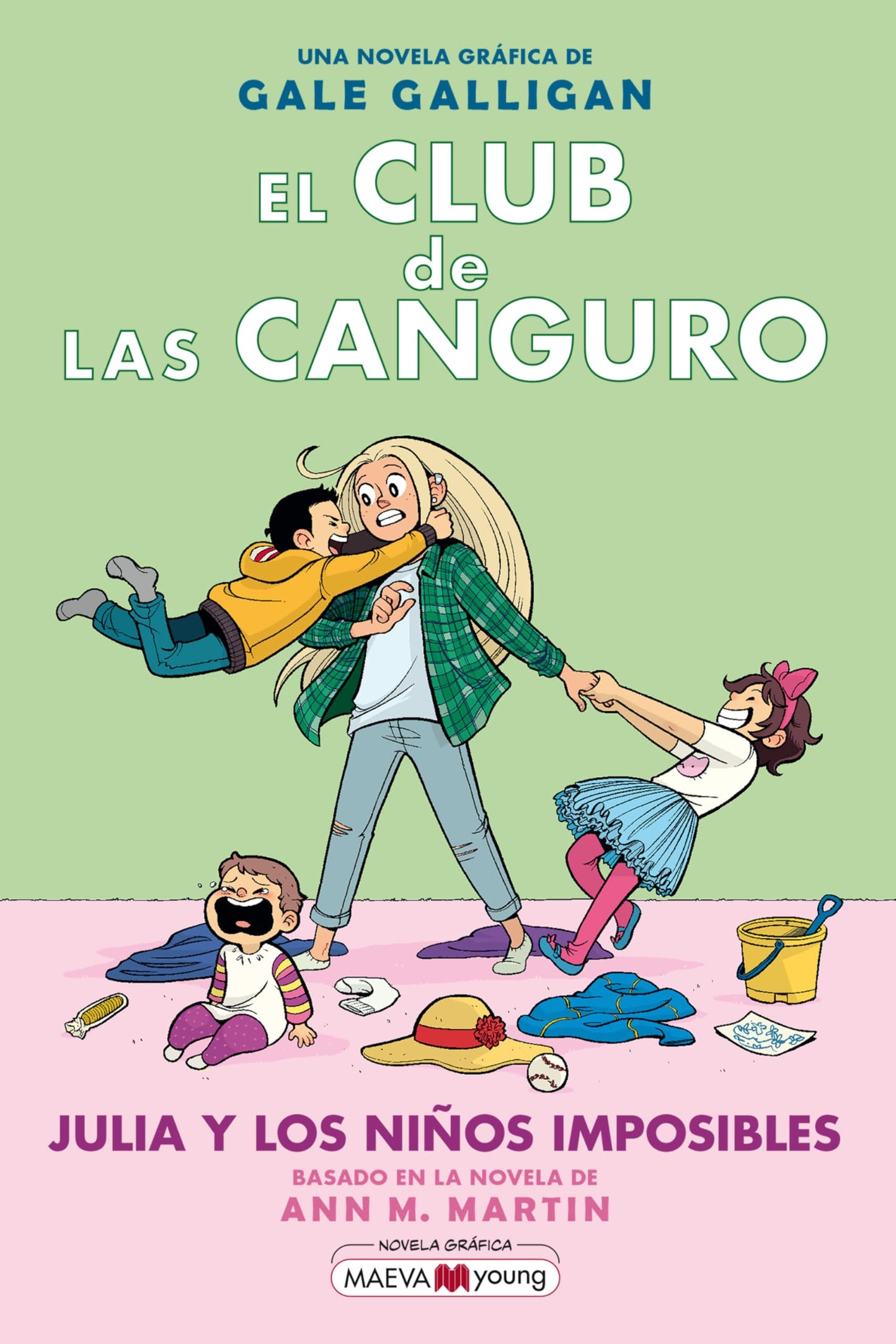 El Club de las Canguro 5: Julia y los niños imposibles: Sigue la serie de El club de las canguro en MAEVAyoung (Novela gráfica)