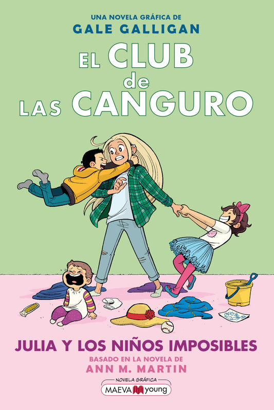 El Club de las Canguro 5: Julia y los niños imposibles: Sigue la serie de El club de las canguro en MAEVAyoung (Novela gráfica)