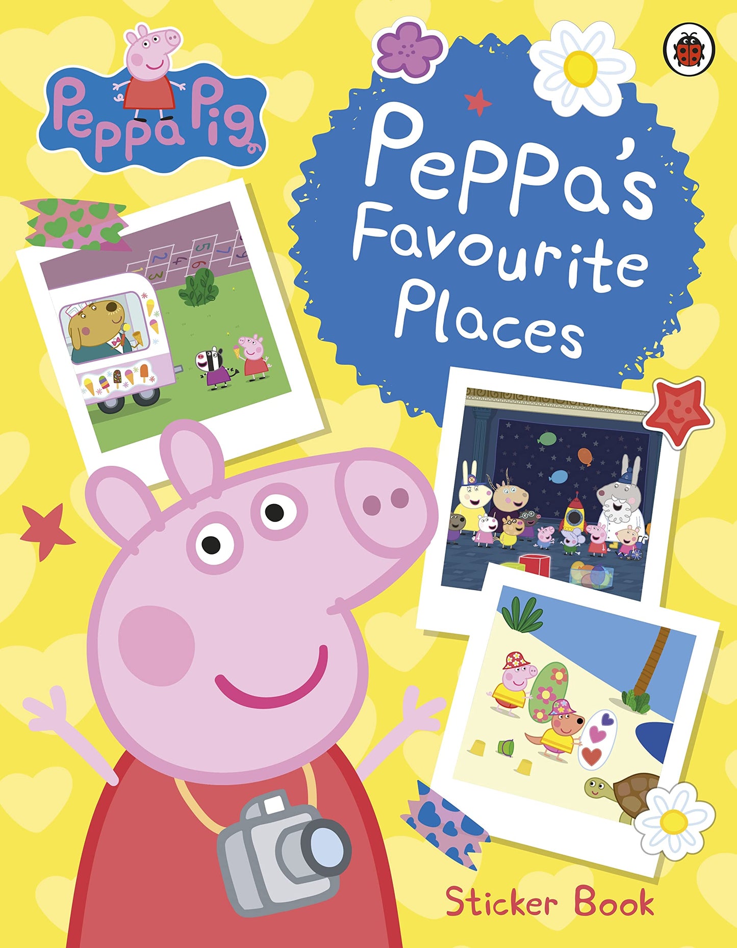 Libro: Peppa Pig: Peppa’s Favourite Places: Sticker Scenes Book