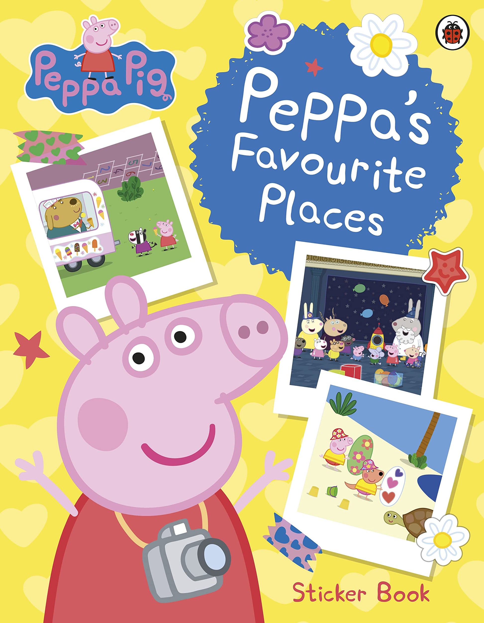 Libro: Peppa Pig: Peppa’s Favourite Places: Sticker Scenes Book