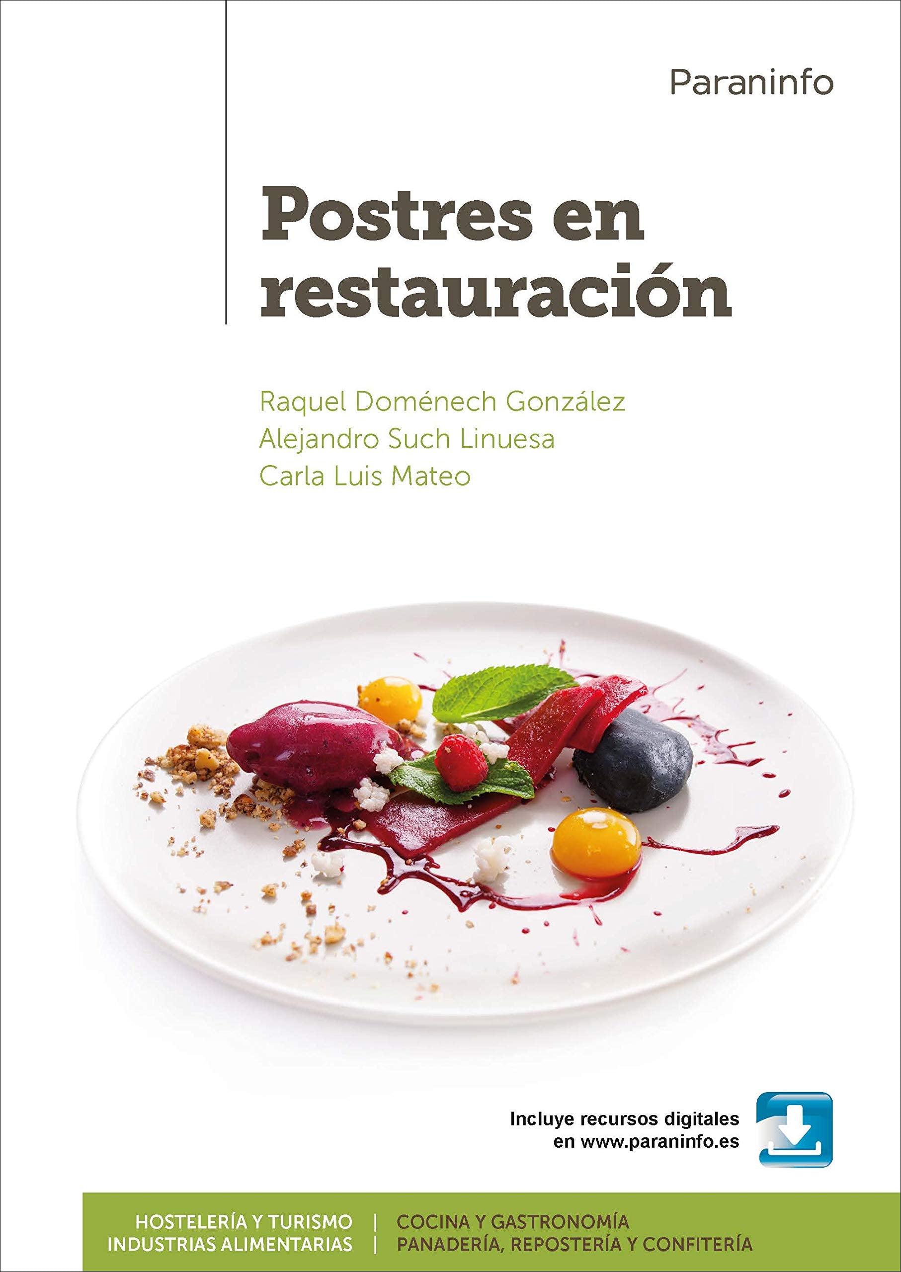 Libro: Postres en restauración (Hostelería y Turismo)