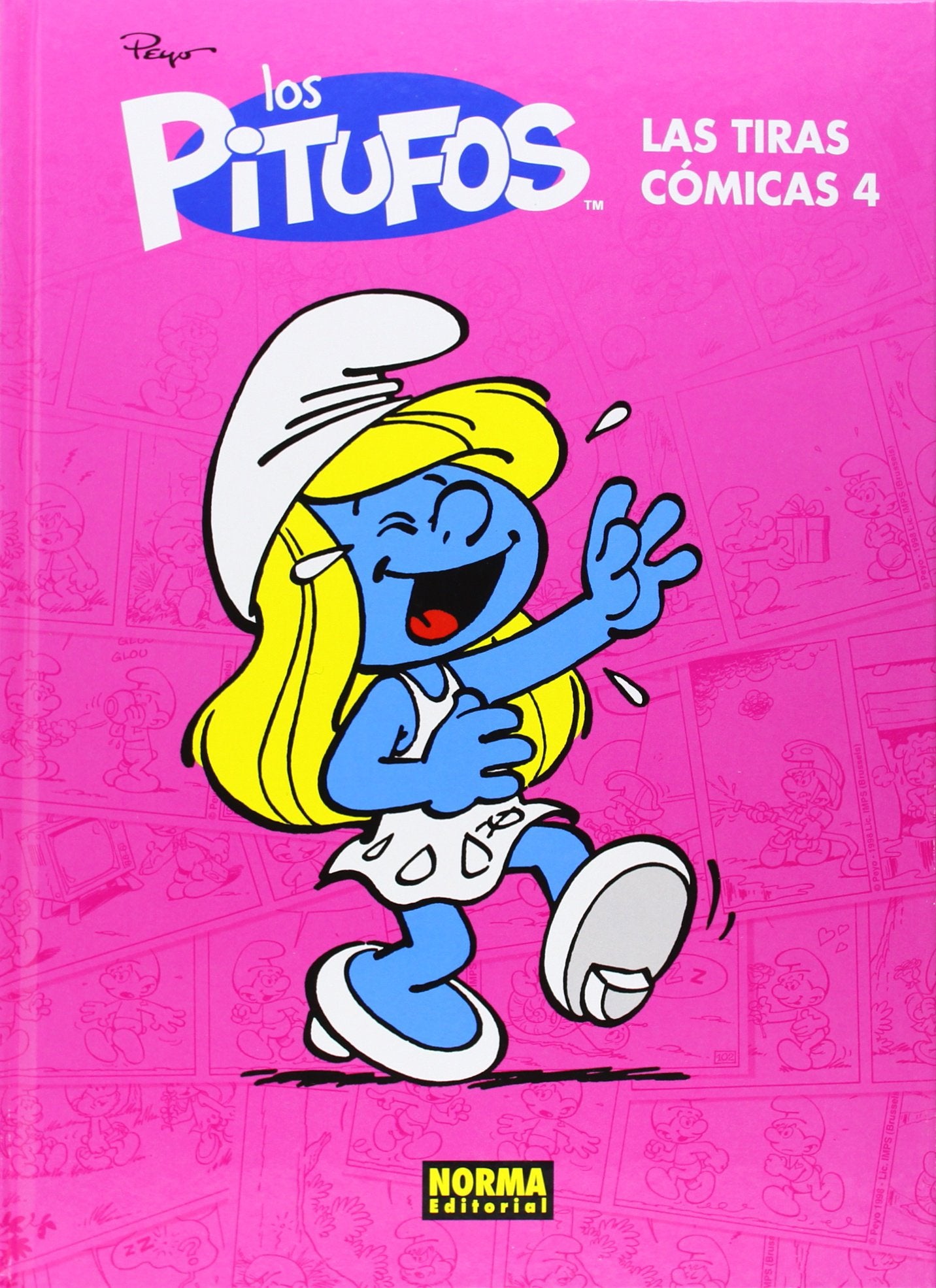 Libro: Los Pitufos, Tiras comicas 4 [Spanish]