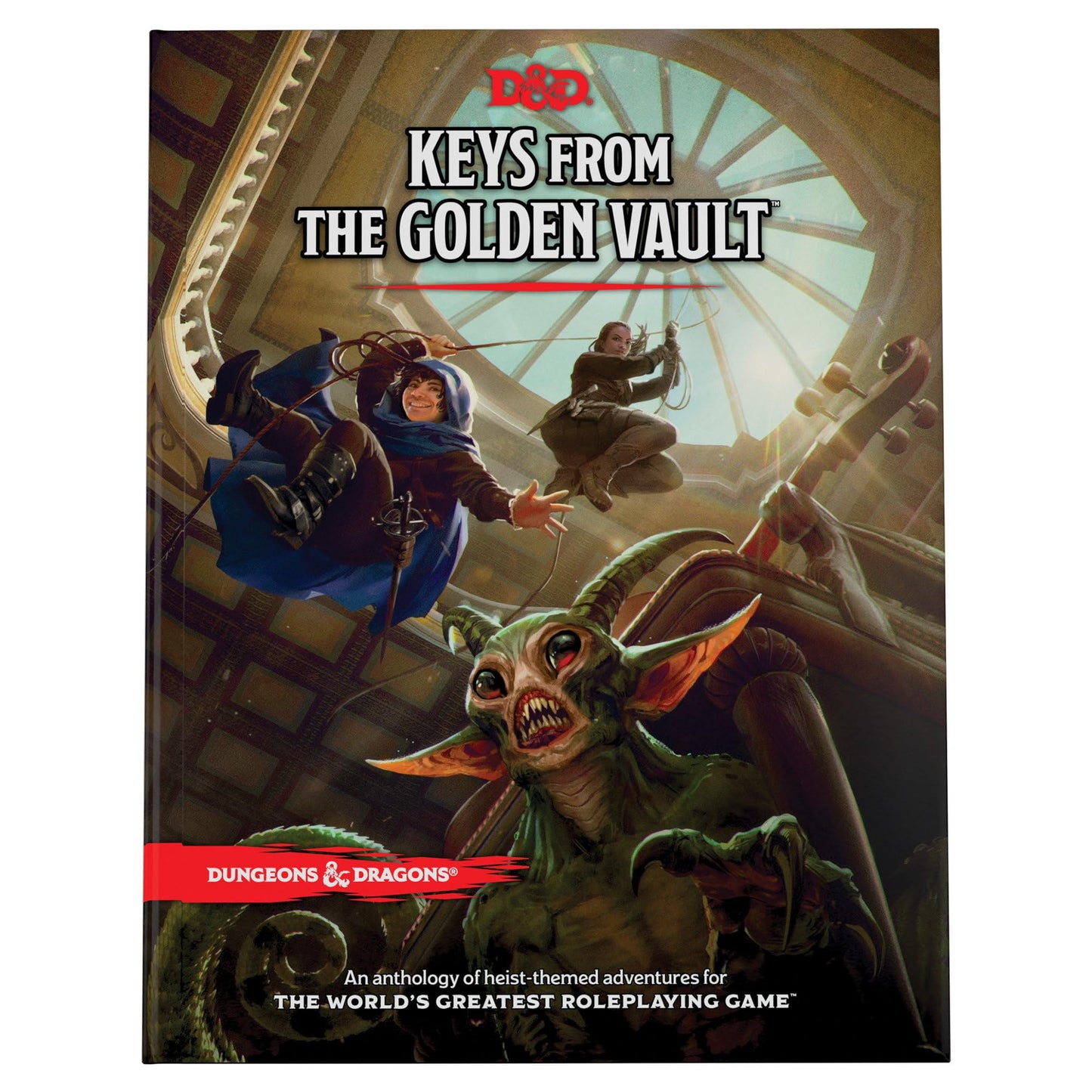 Libro: Dungeons & Dragons Keys from The Golden Vault Adventure Book (Versión en Inglés)