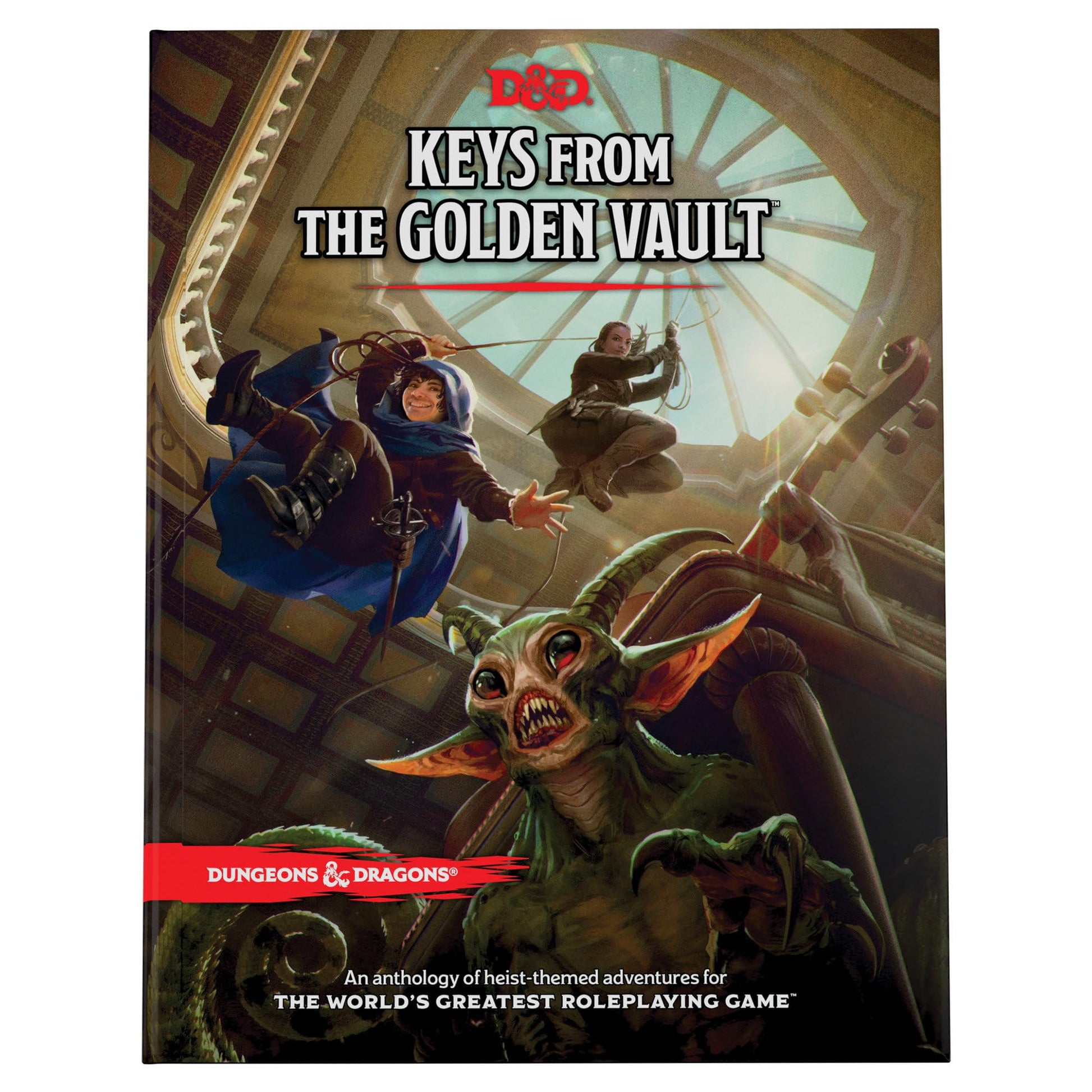 Libro: Dungeons & Dragons Keys from The Golden Vault Adventure Book (Versión en Inglés)
