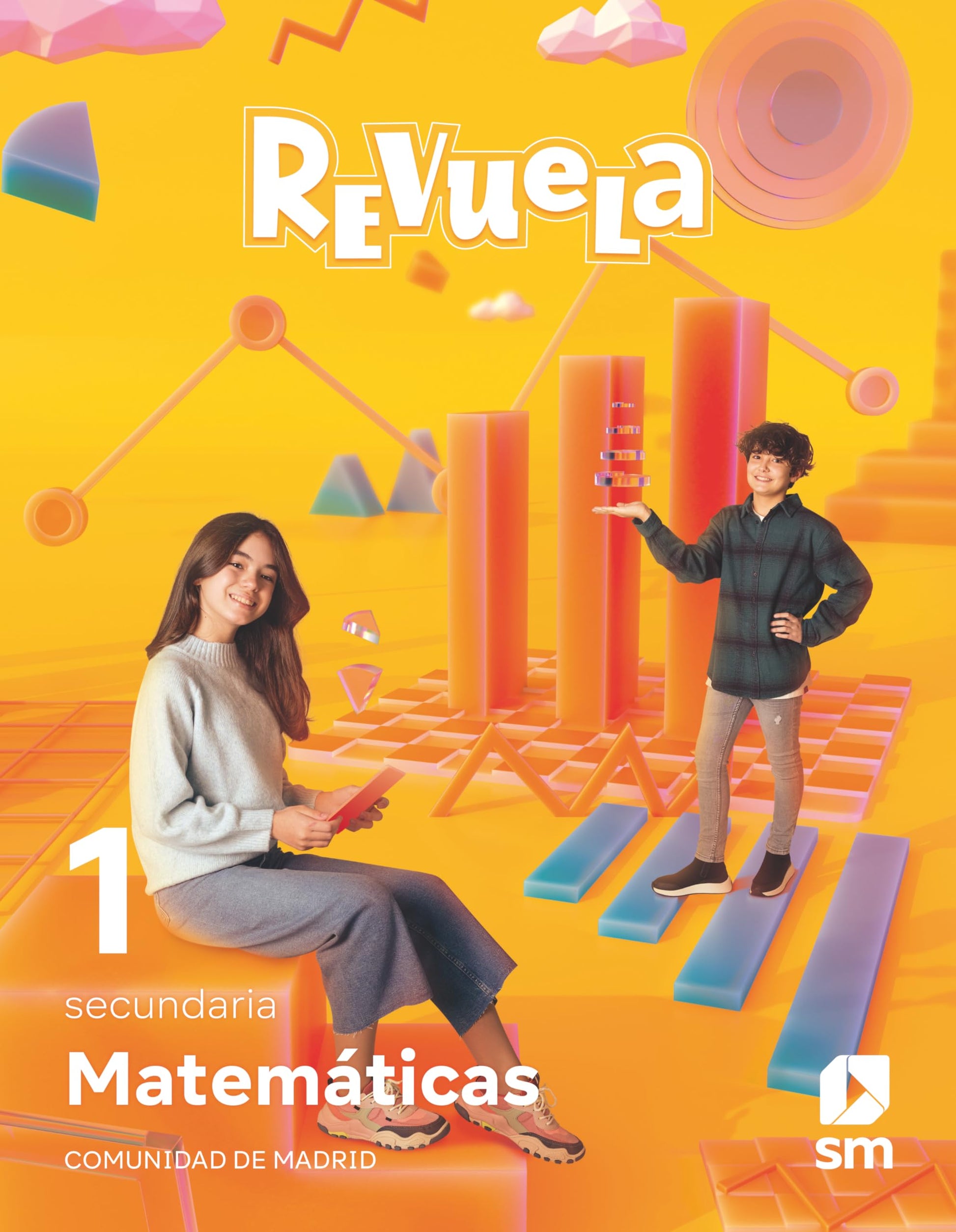 Libro: Matemáticas. 1 Secundaria. Revuela. Comunidad de Madrid - 9788413928593