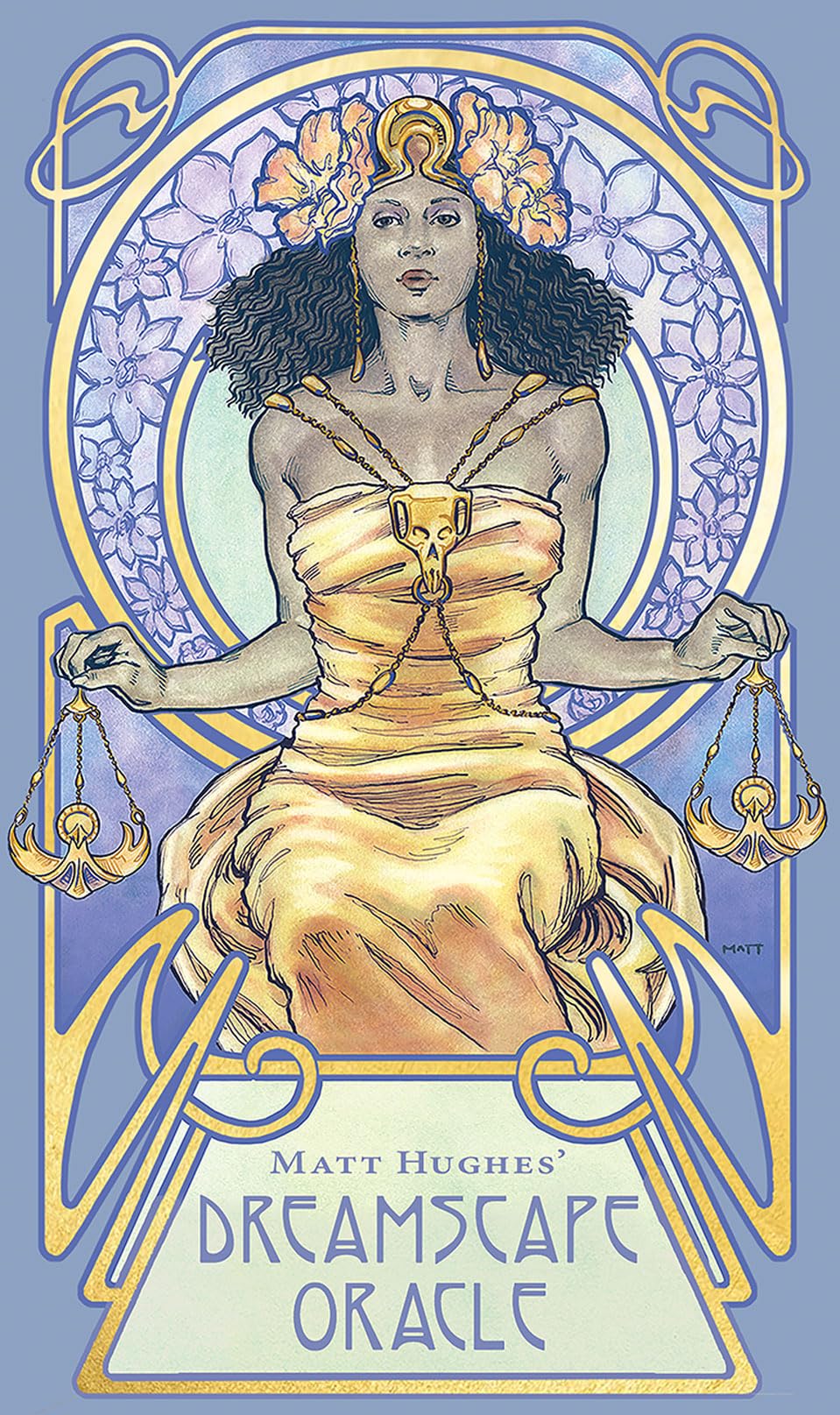 Libro: Dreamscape Oracle: Deluxe 32-Card Art Nouveau Deck with Gold-Foil Stamping, Animal Spirit Guides, Mythology, Messages from the Dream Realm, Ancestral Wisdom